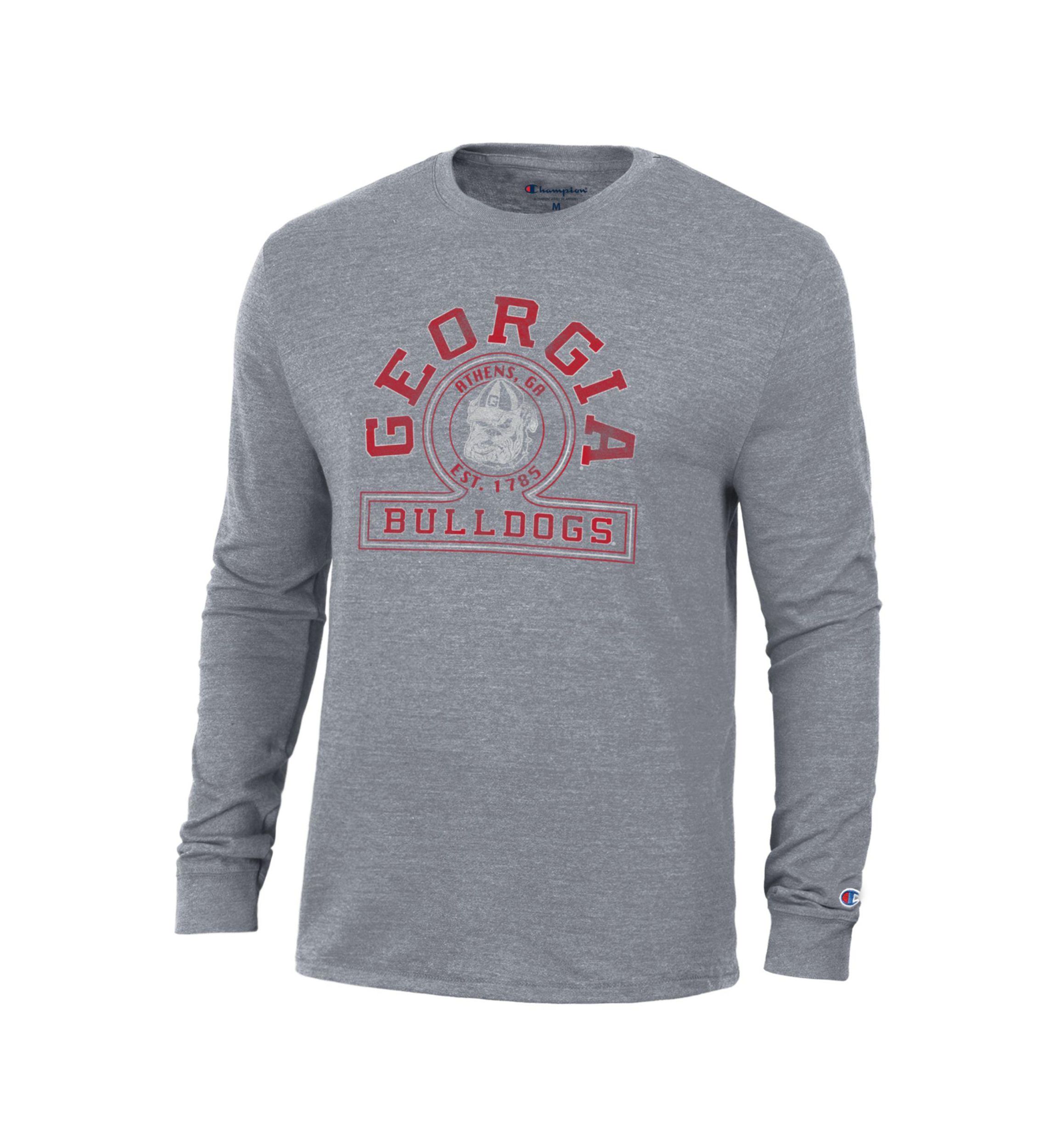 NCAA Georgia Bulldogs Jersey Long Sleeve Graphic T-Shirt 
