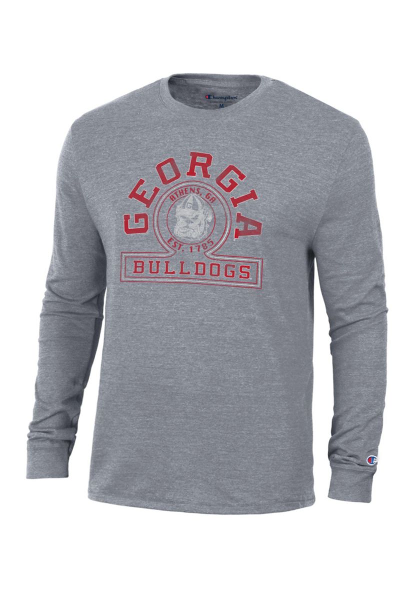 NCAA Georgia Bulldogs Jersey Long Sleeve Graphic T-Shirt 