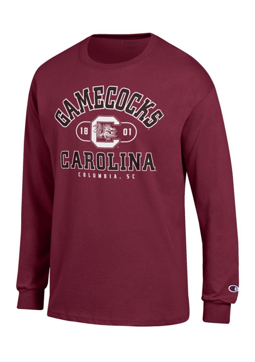 NCAA South Carolina Gamecocks Jersey Long Sleeve Graphic T-Shirt 
