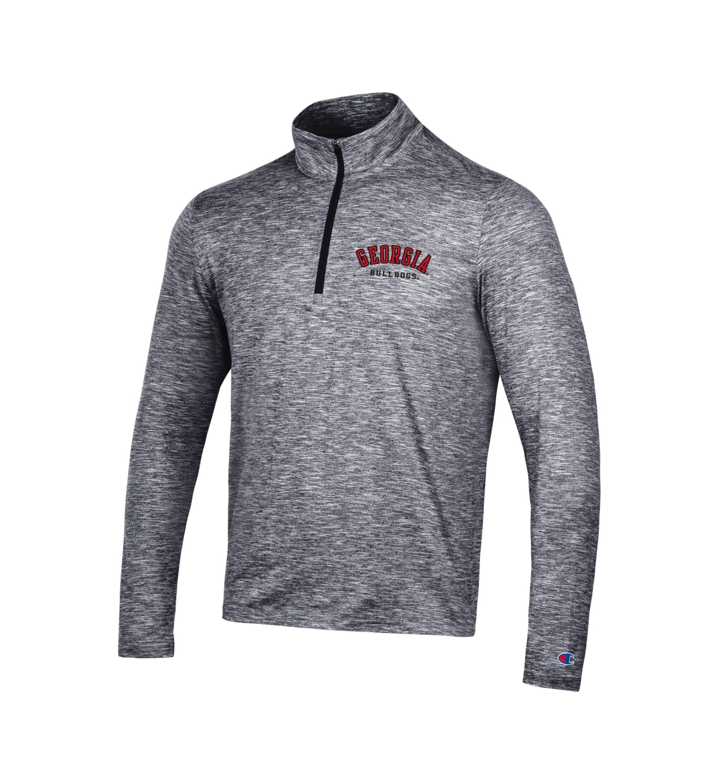 NCAA Georgia Bulldogs Soft Touch 1/4 Zip Pullover