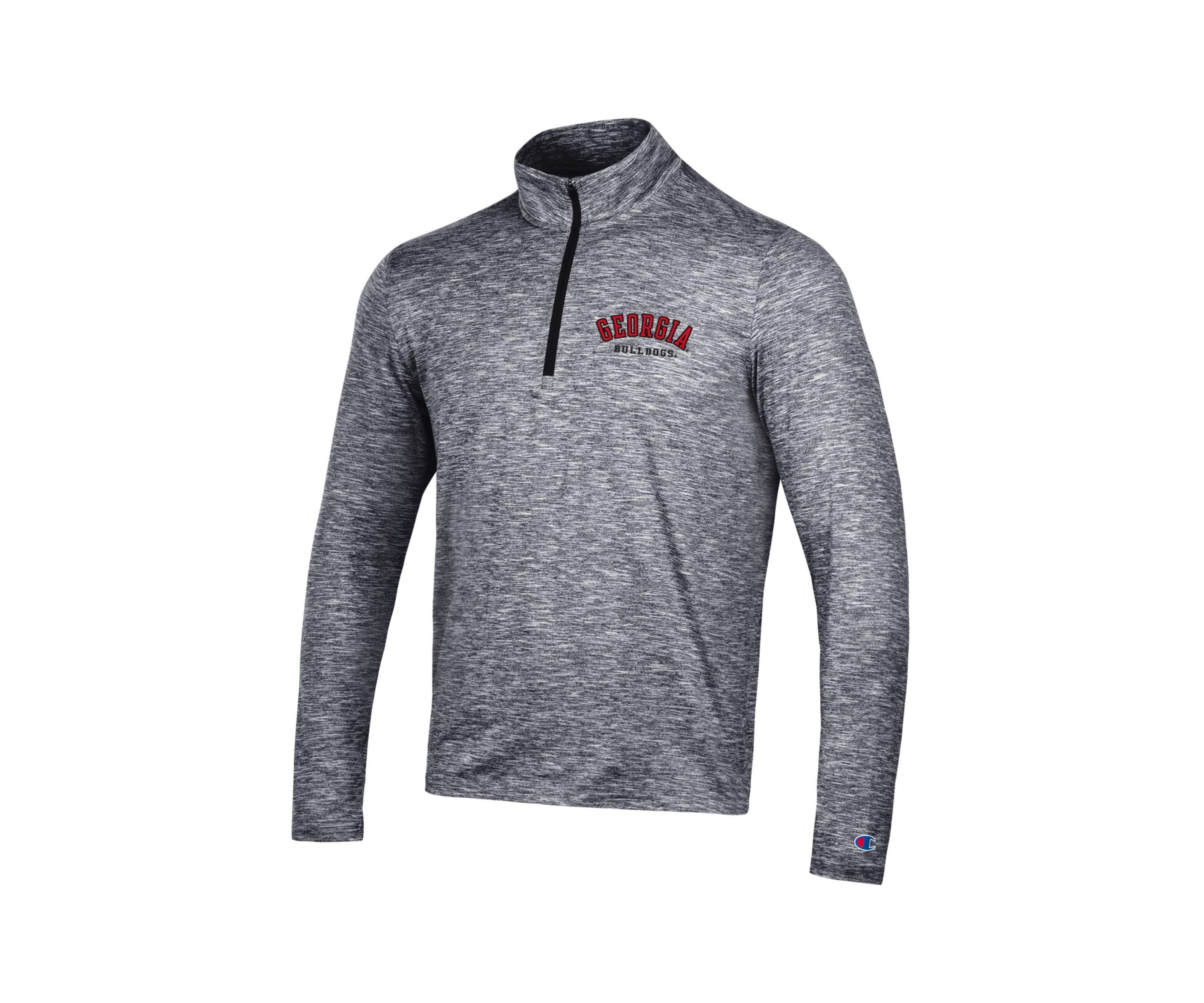 NCAA Georgia Bulldogs Soft Touch 1/4 Zip Pullover