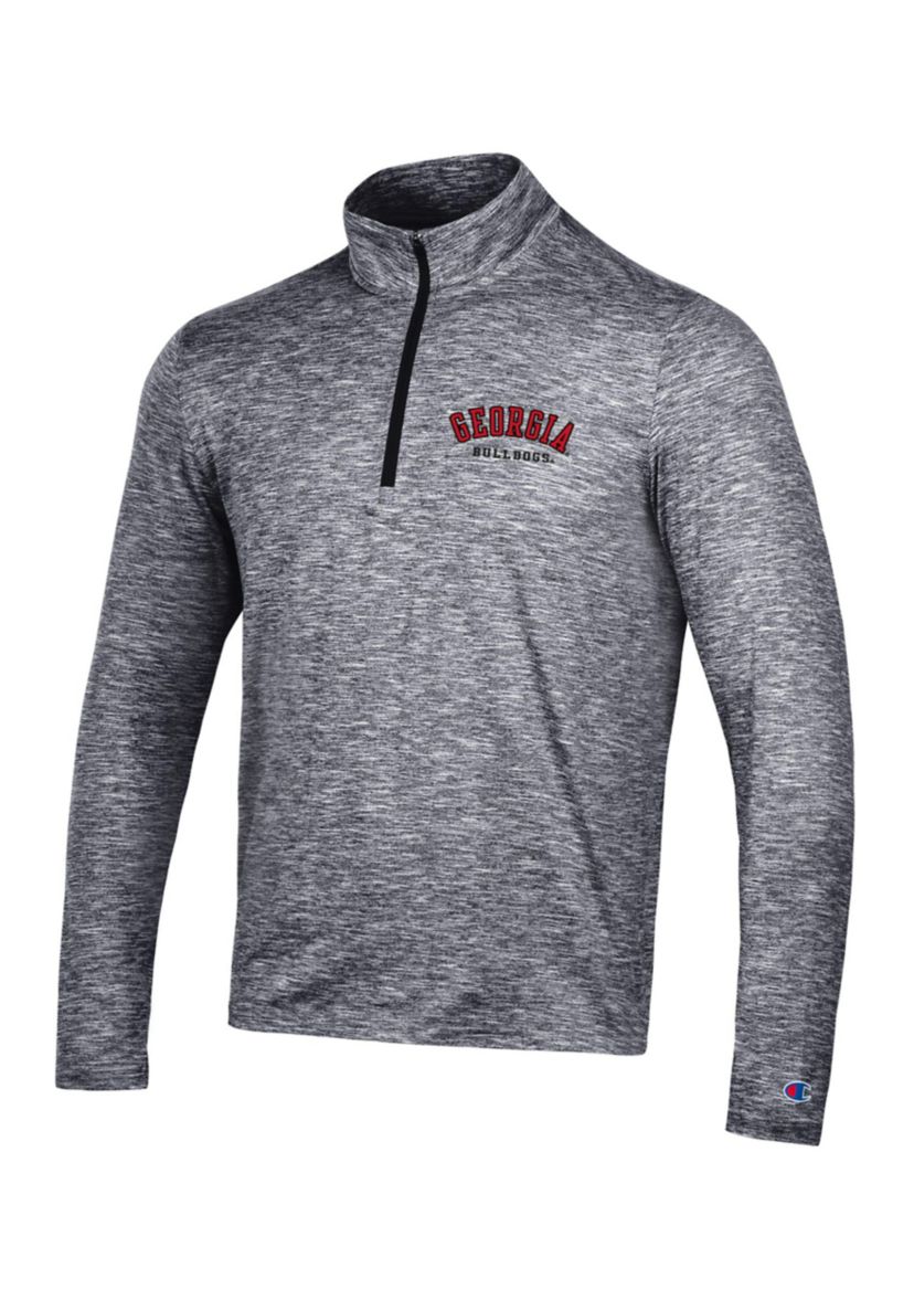 NCAA Georgia Bulldogs Soft Touch 1/4 Zip Pullover