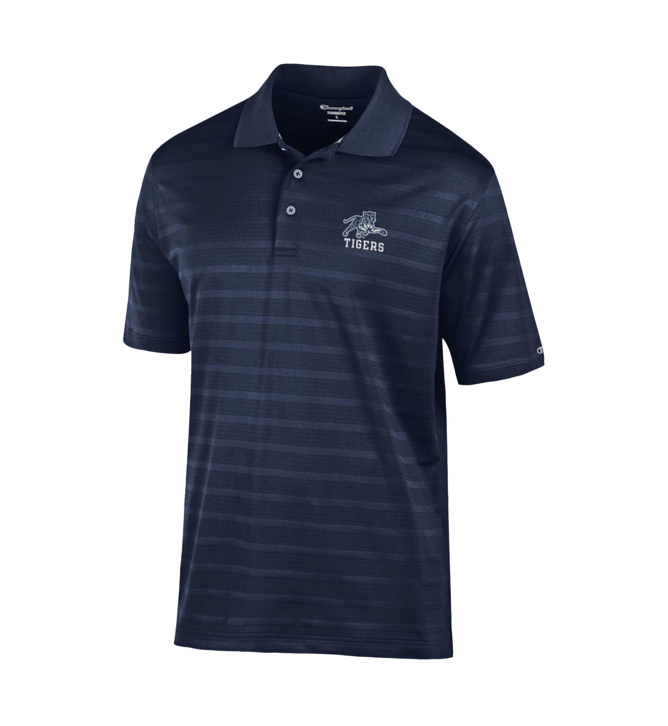 NCAA Tennessee State Tigers Solid Textured Polo Shirt