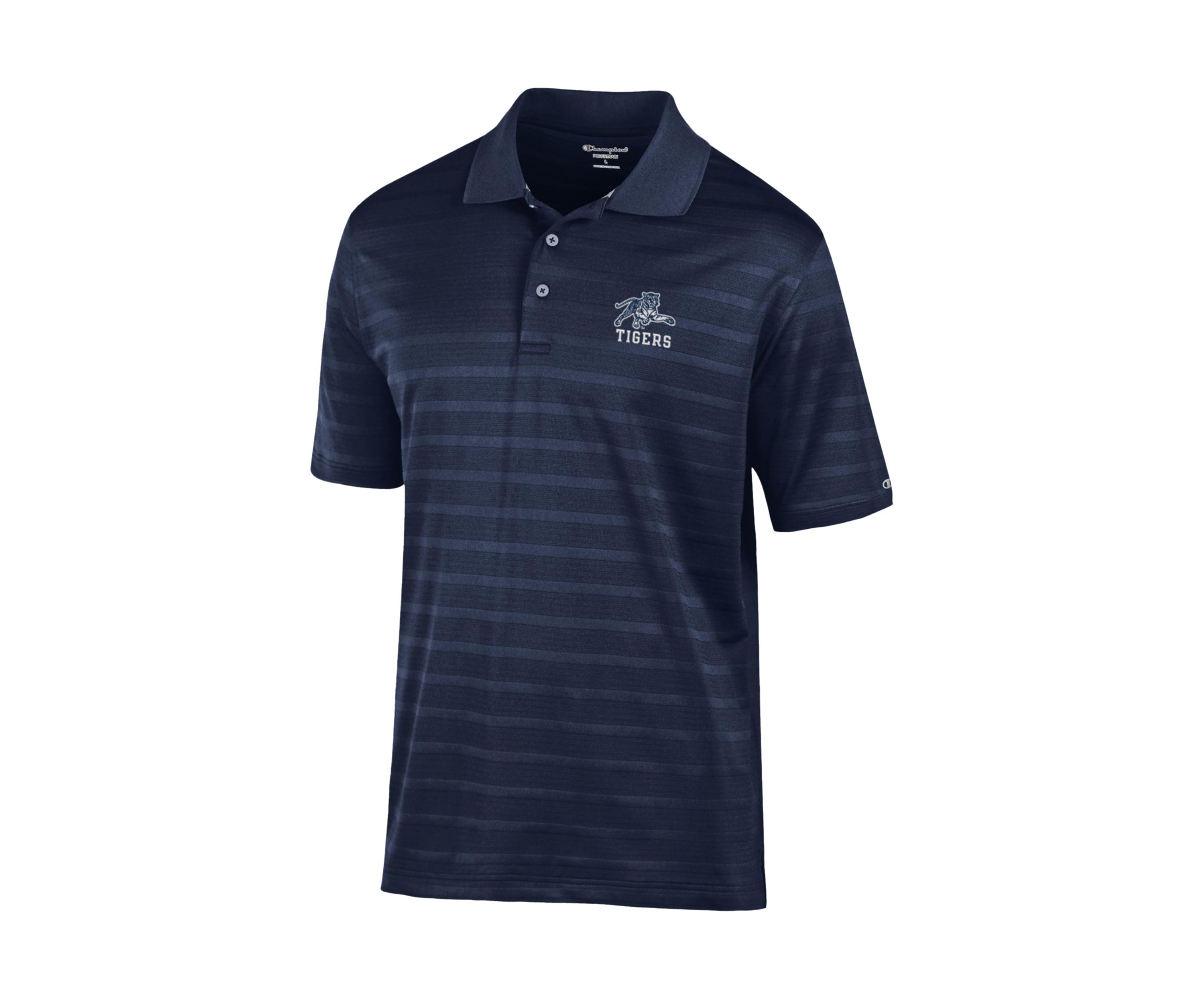 NCAA Tennessee State Tigers Solid Textured Polo Shirt