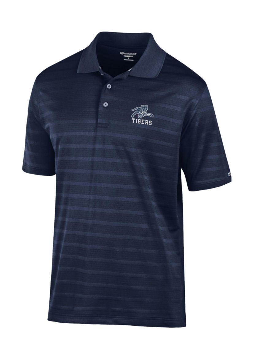 NCAA Tennessee State Tigers Solid Textured Polo Shirt