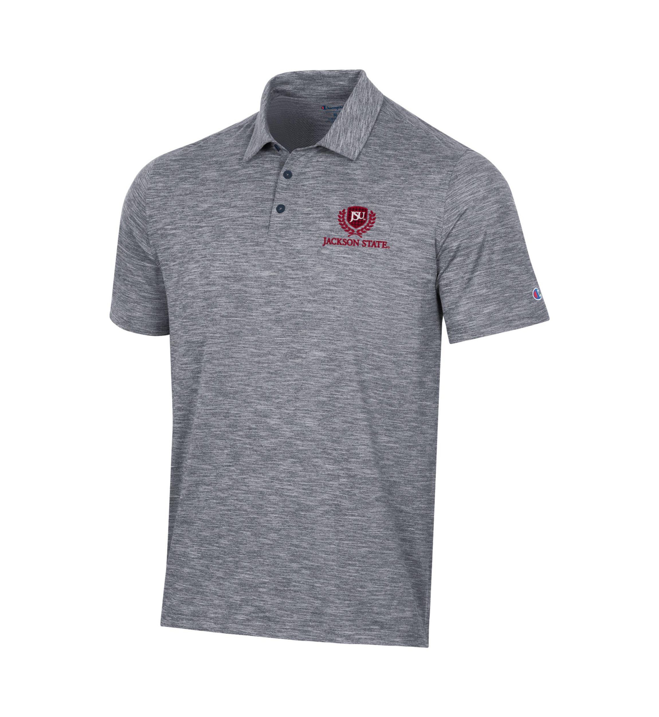 NCAA Jackson State Tigers Micro Mesh Sport Polo Shirt