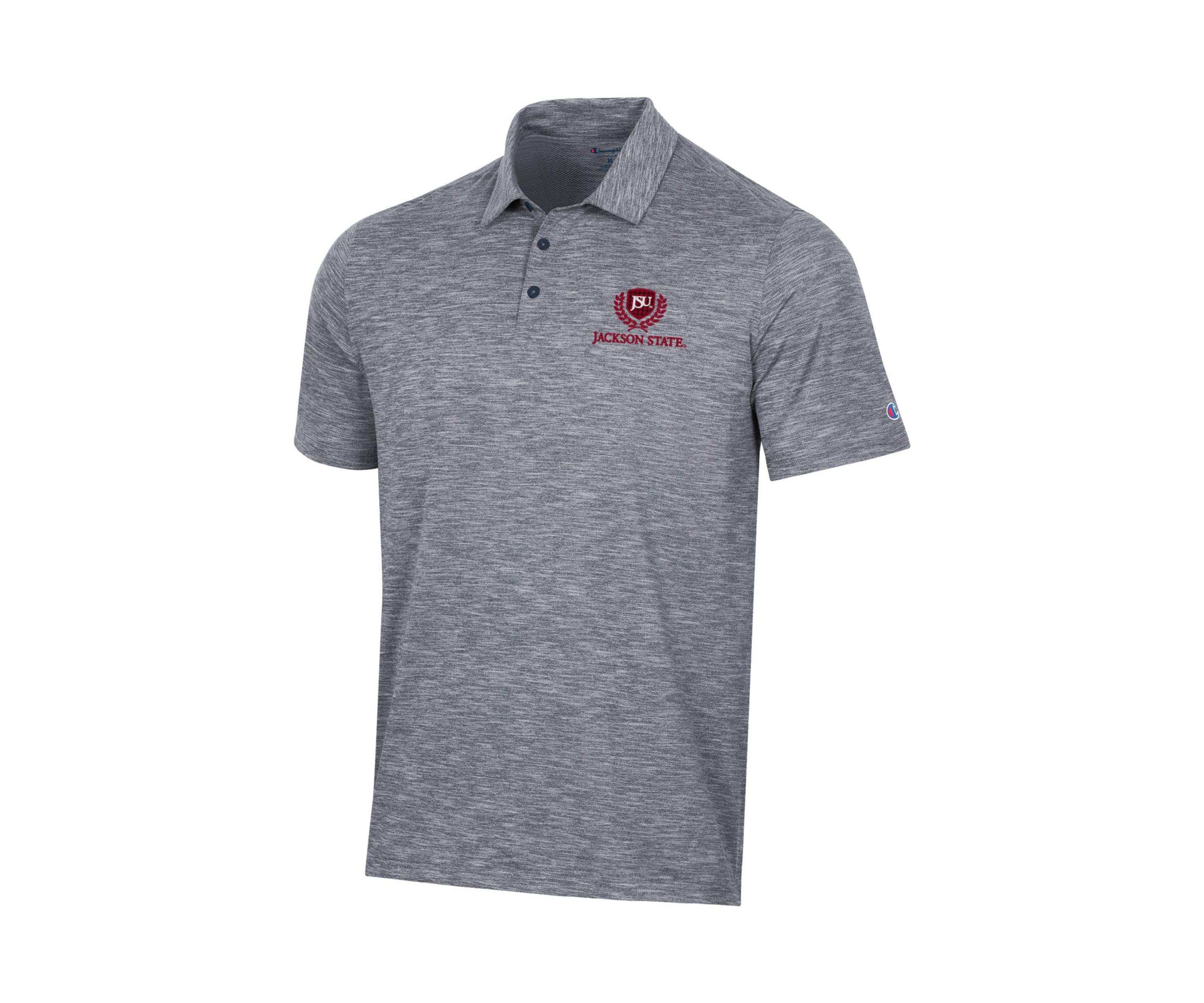 NCAA Jackson State Tigers Micro Mesh Sport Polo Shirt