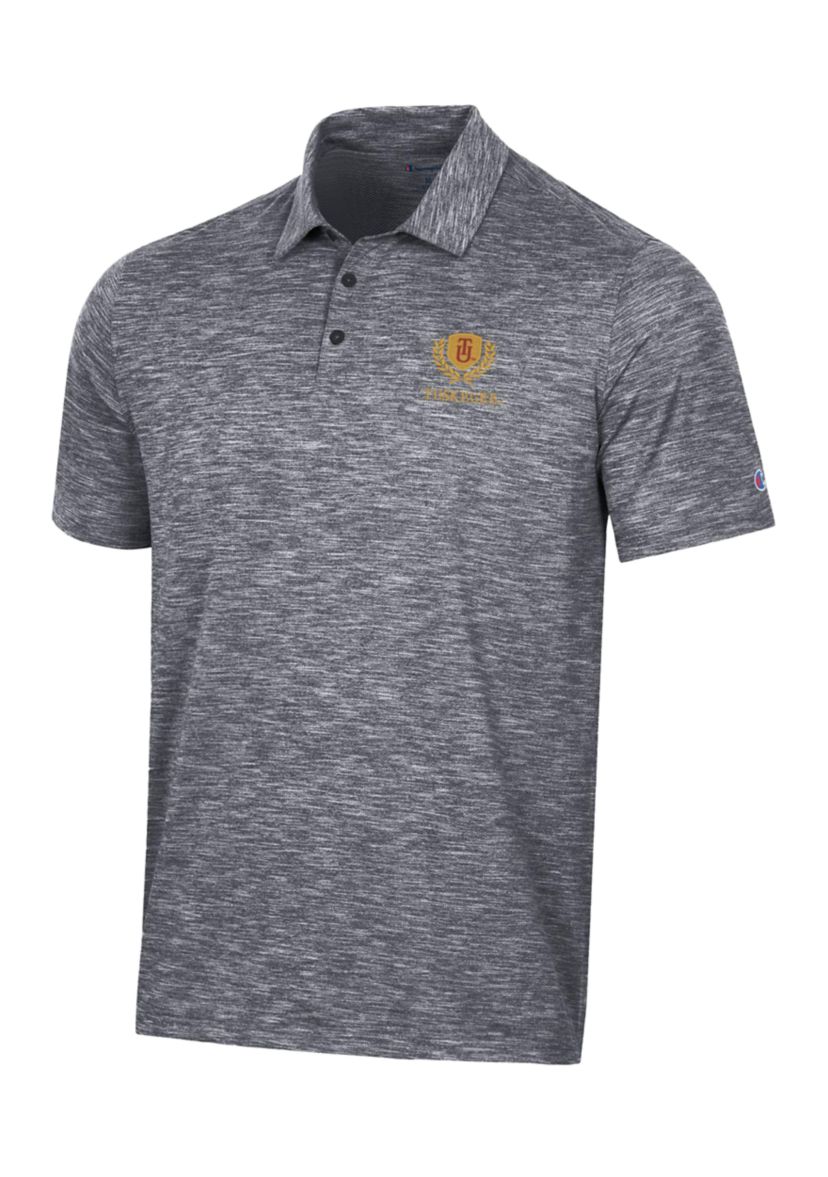 NCAA Tuskegee Golden Tigers Micro Mesh Sport Polo Shirt