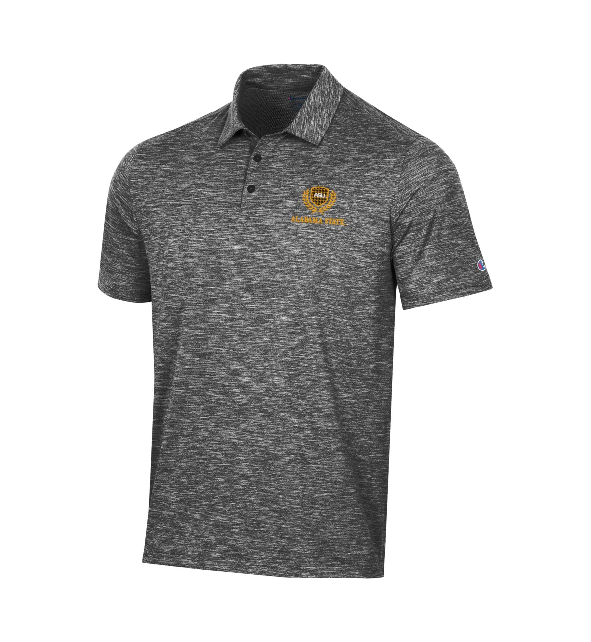 NCAA Alabama State Hornets Micro Mesh Sport Polo Shirt