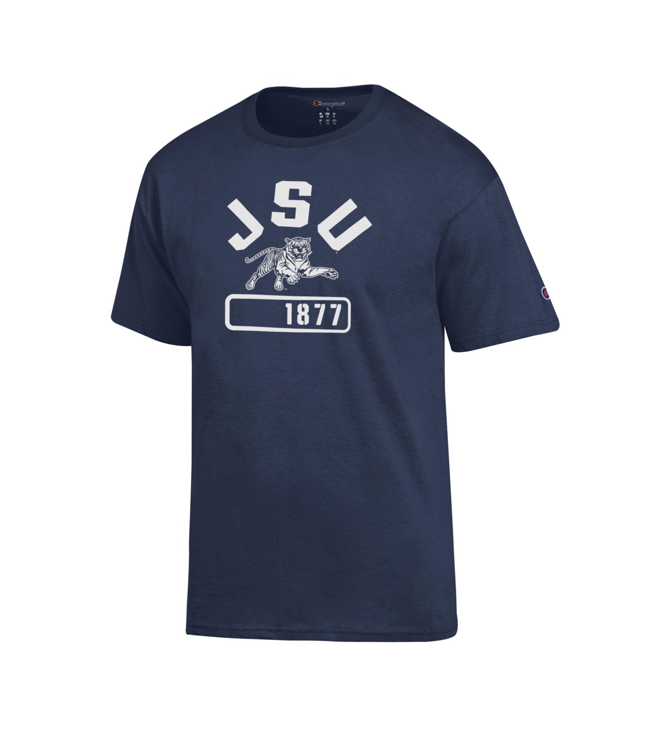NCAA Jackson State Tigers Jersey  Short Sleeve Graphic T-Shirt
