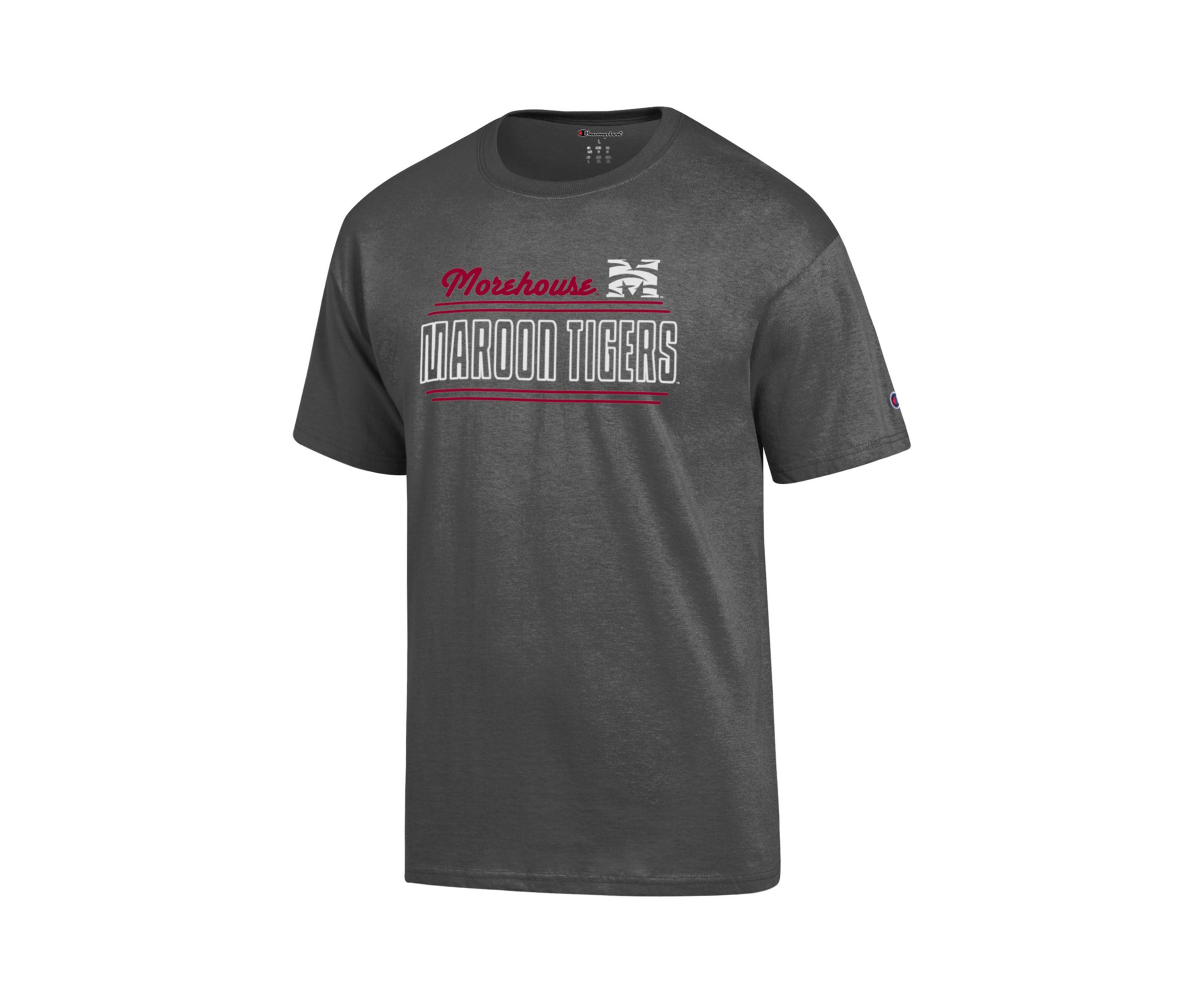 NCAA Morehouse Maroon Tigers Jersey  Short Sleeve Graphic T-Shirt
