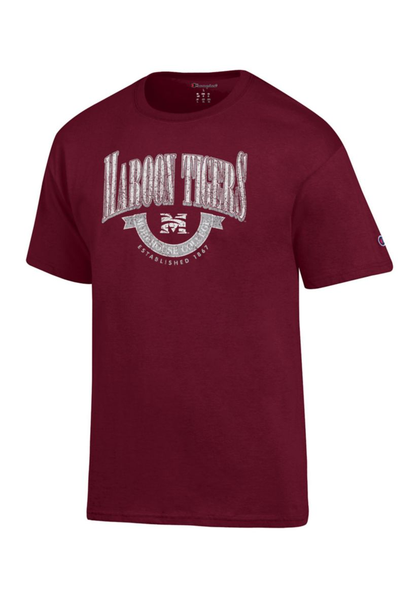 NCAA Morehouse Maroon Tigers Jersey  Short Sleeve Graphic T-Shirt