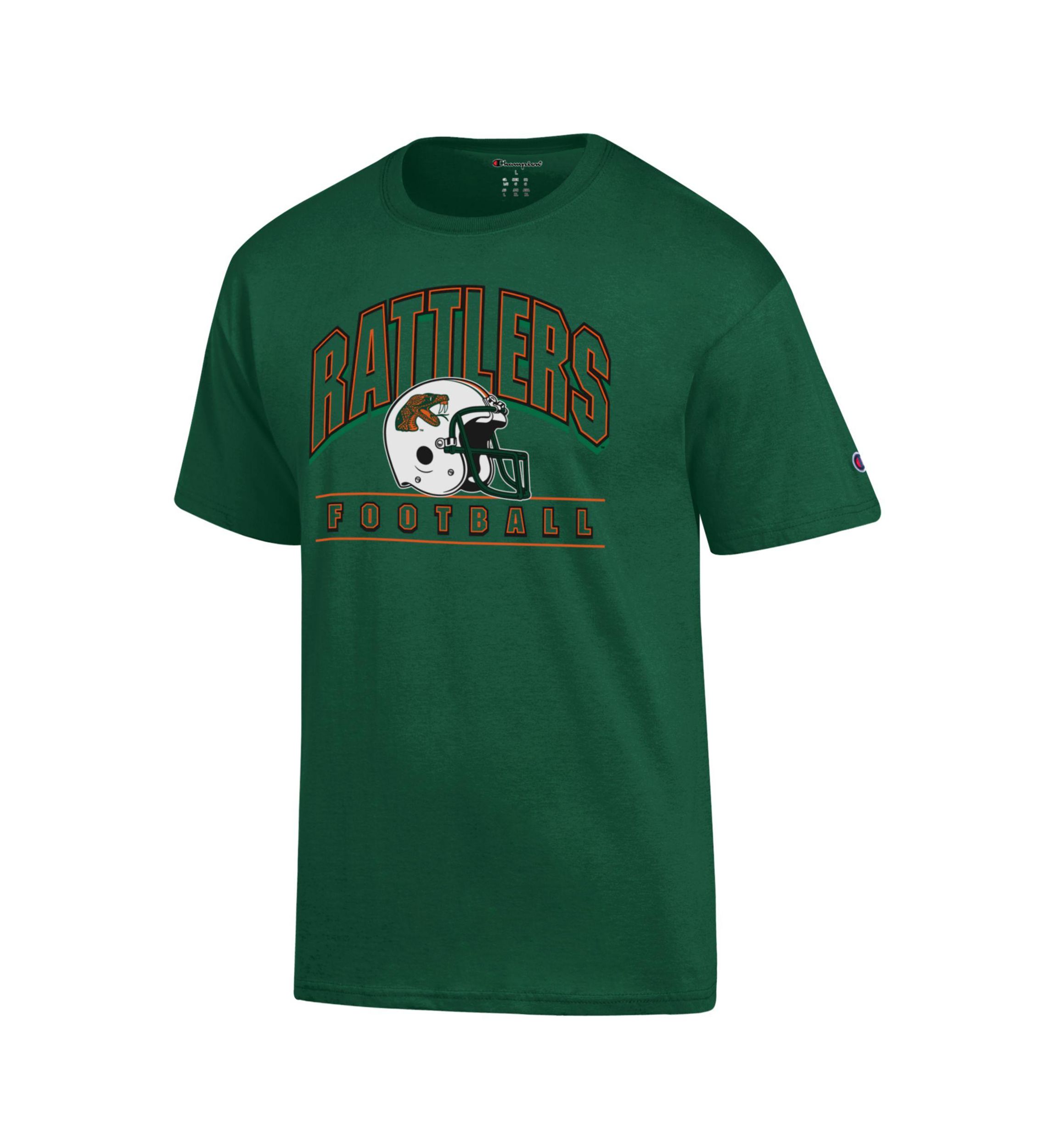 NCAA Florida A&M Rattlers Jersey  Short Sleeve Graphic T-Shirt