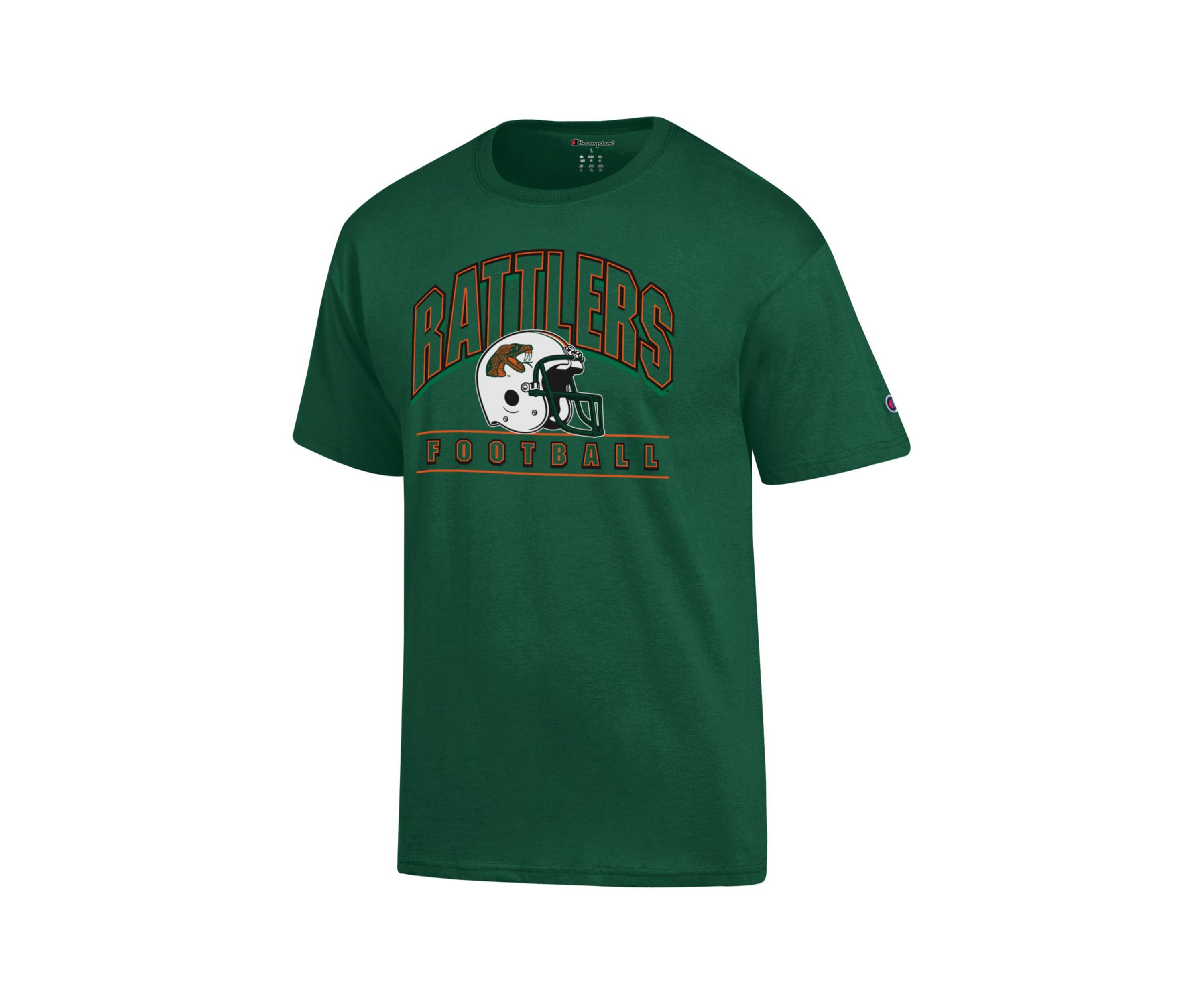 NCAA Florida A&M Rattlers Jersey  Short Sleeve Graphic T-Shirt