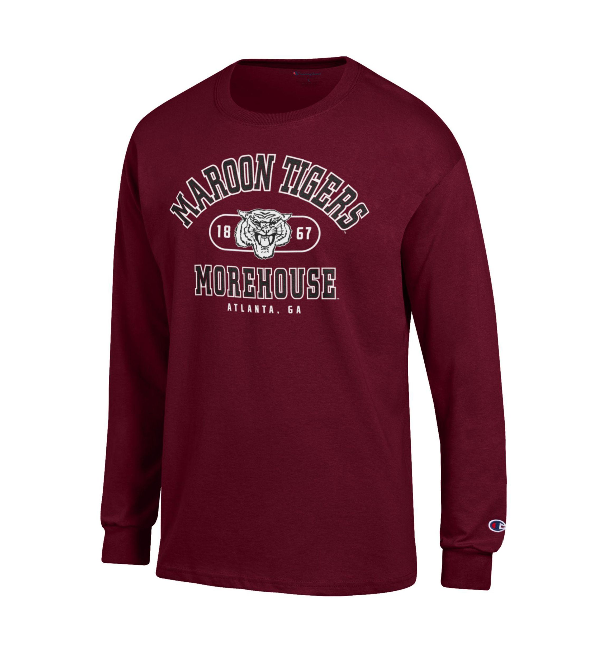 NCAA Morehouse Maroon Tigers Long Sleeve Graphic T-Shirt
