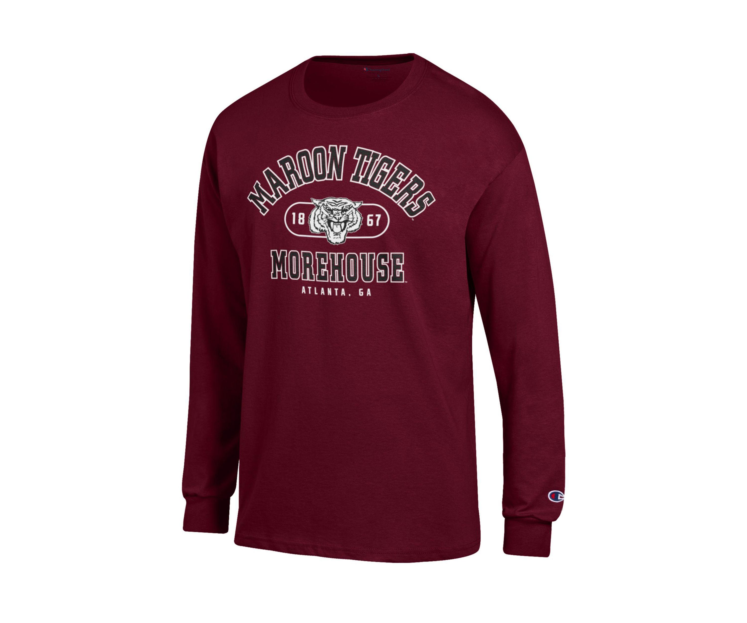 NCAA Morehouse Maroon Tigers Long Sleeve Graphic T-Shirt