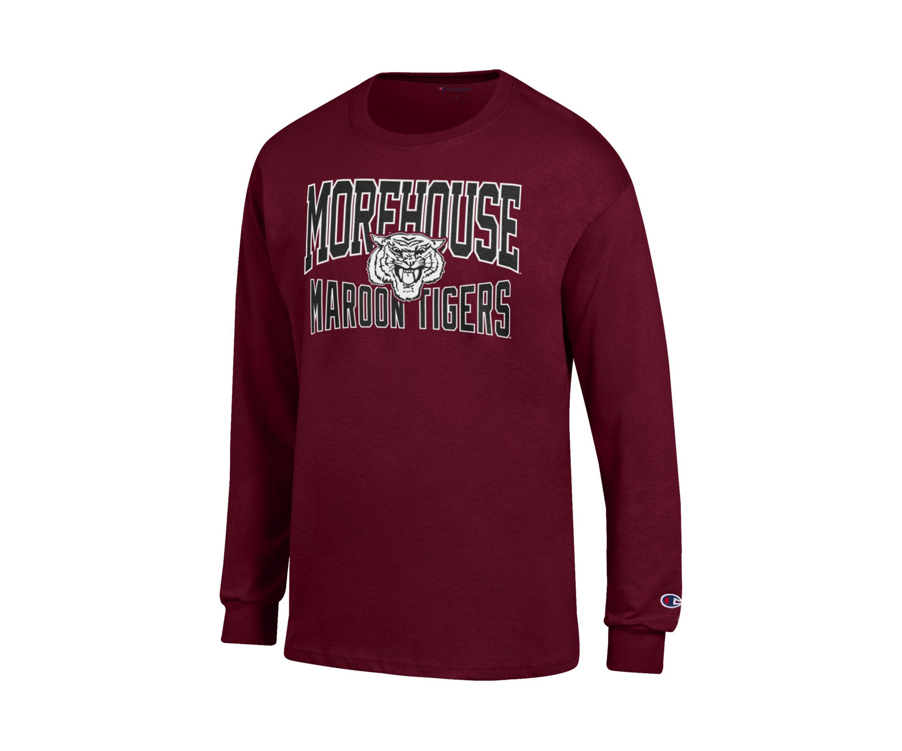 NCAA Morehouse Maroon Tigers Long Sleeve Graphic T-Shirt