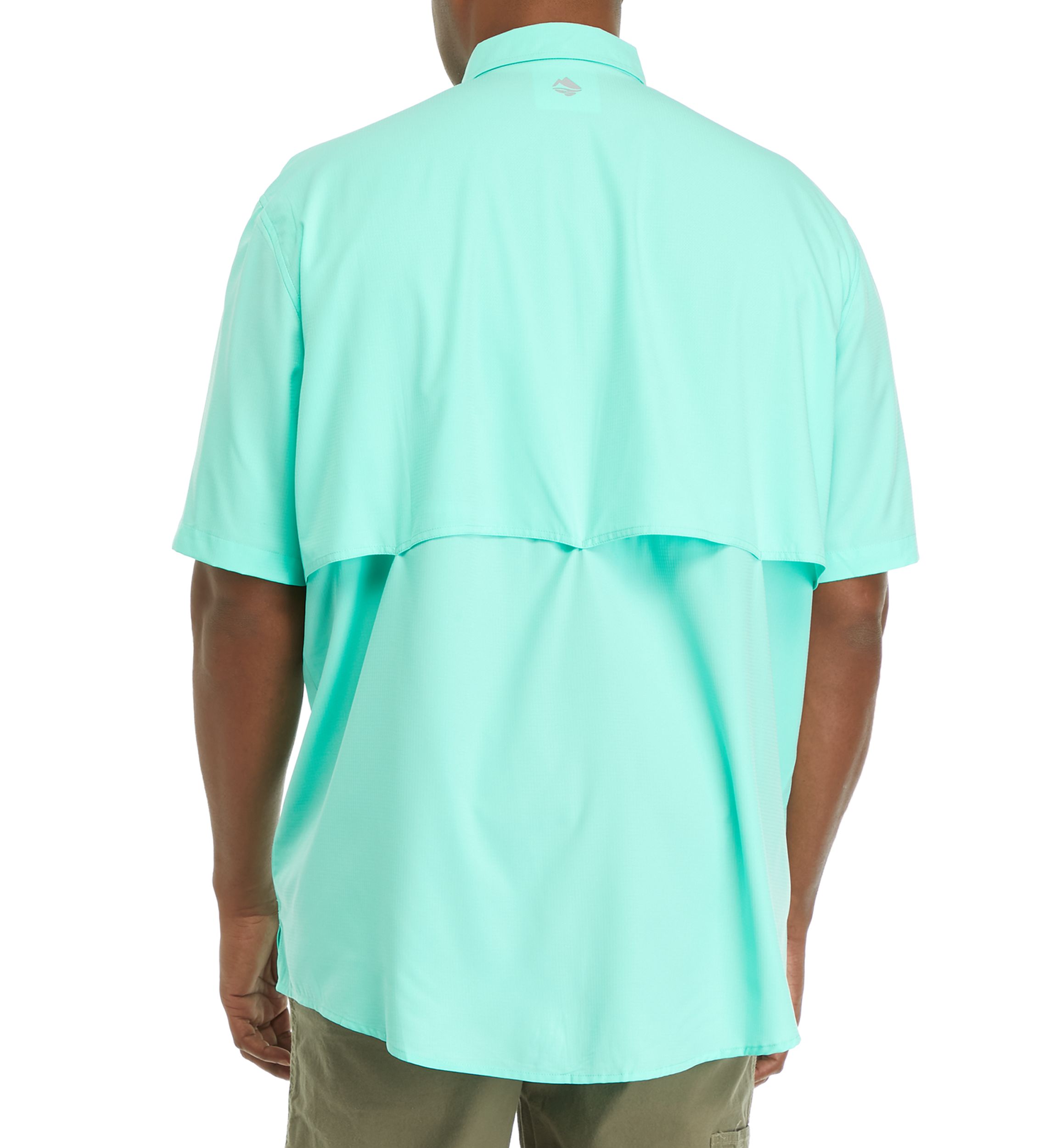 Big & Tall Short Sleeve Fishing Shirt 