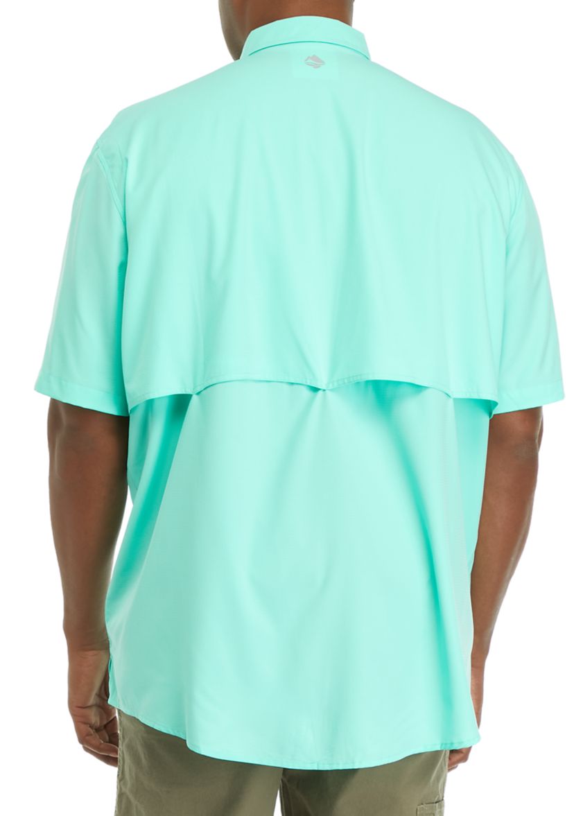 Big & Tall Short Sleeve Fishing Shirt 