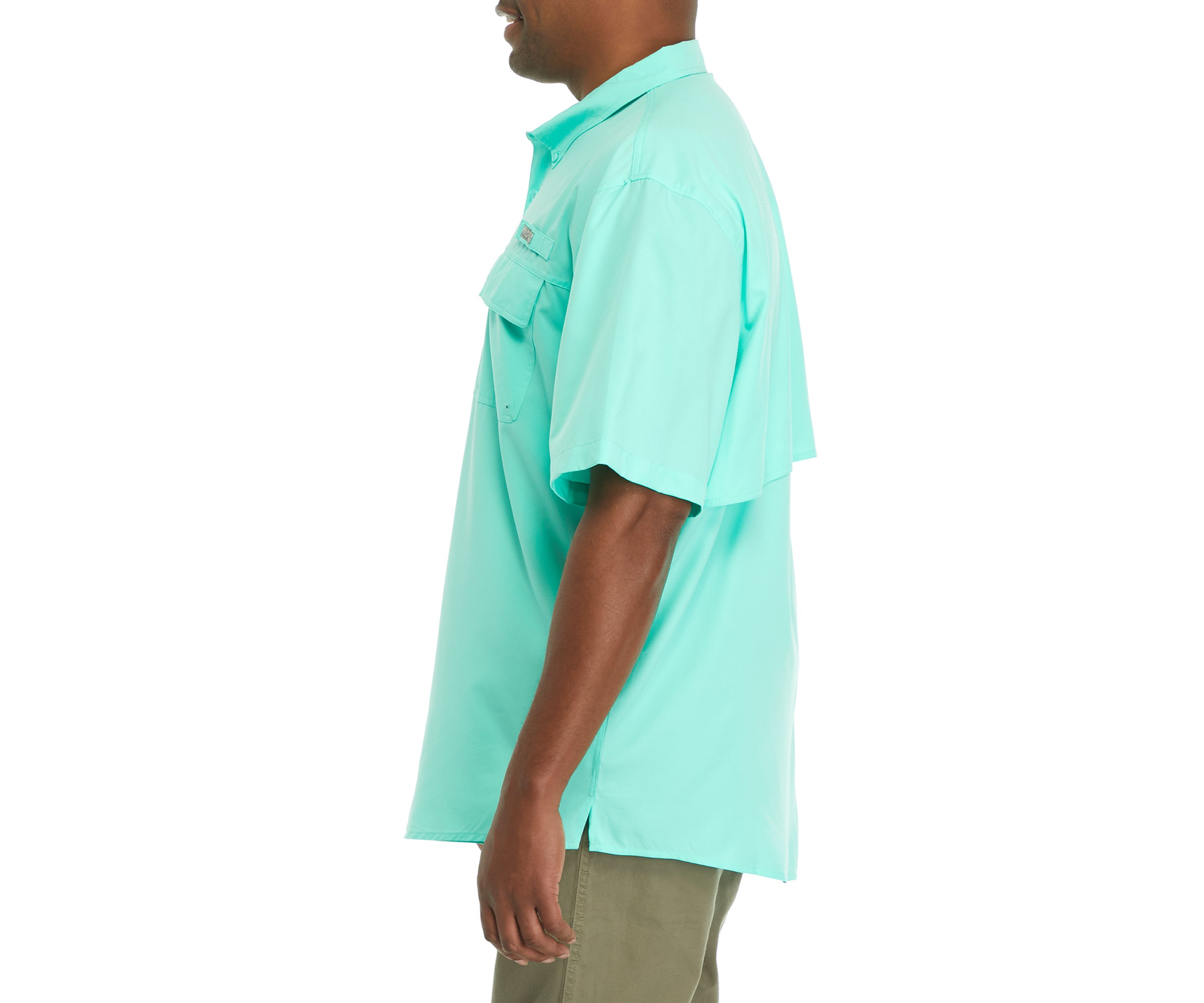 Big & Tall Short Sleeve Fishing Shirt 