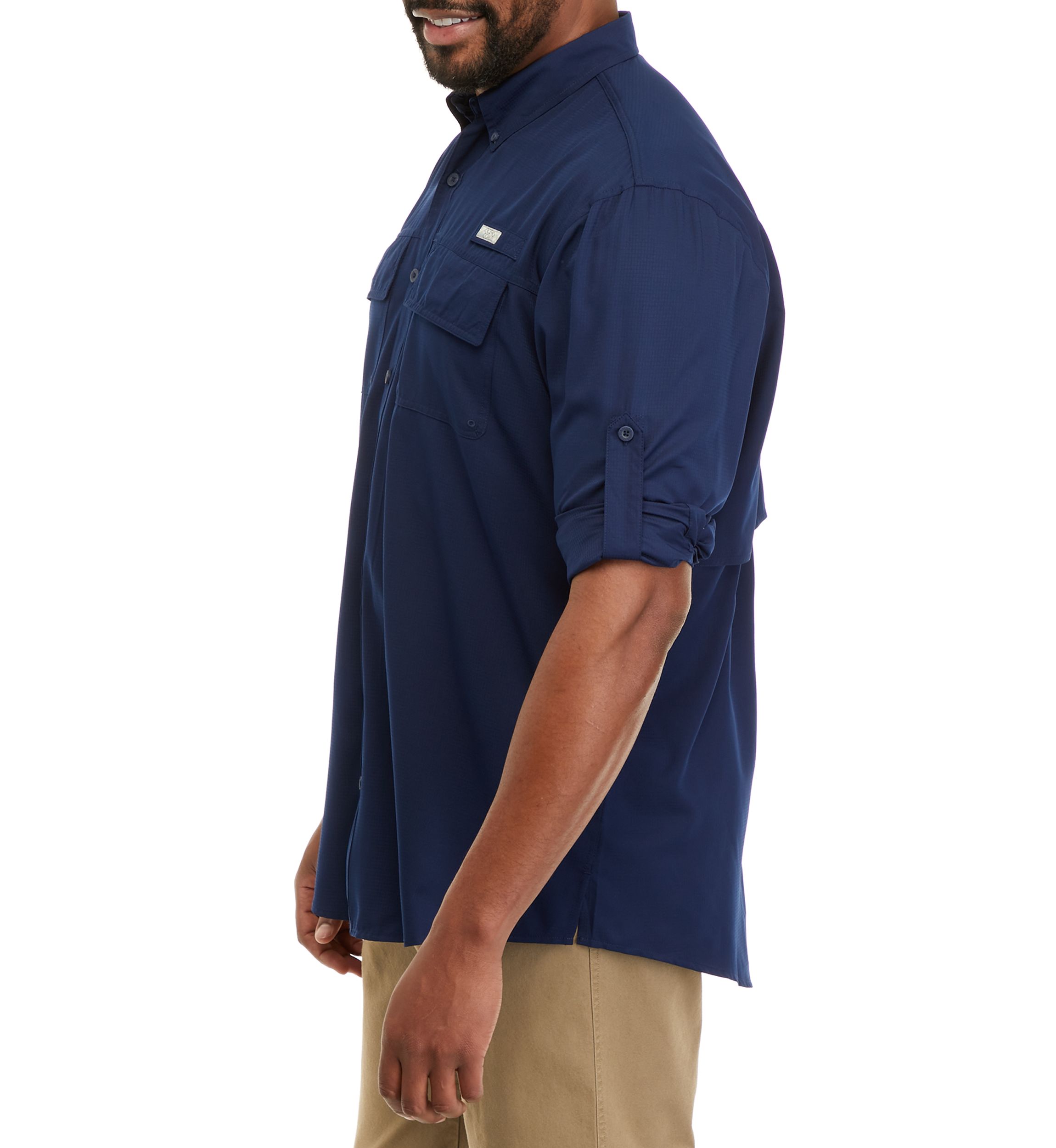 Big & Tall Long Sleeve Fishing Shirt 