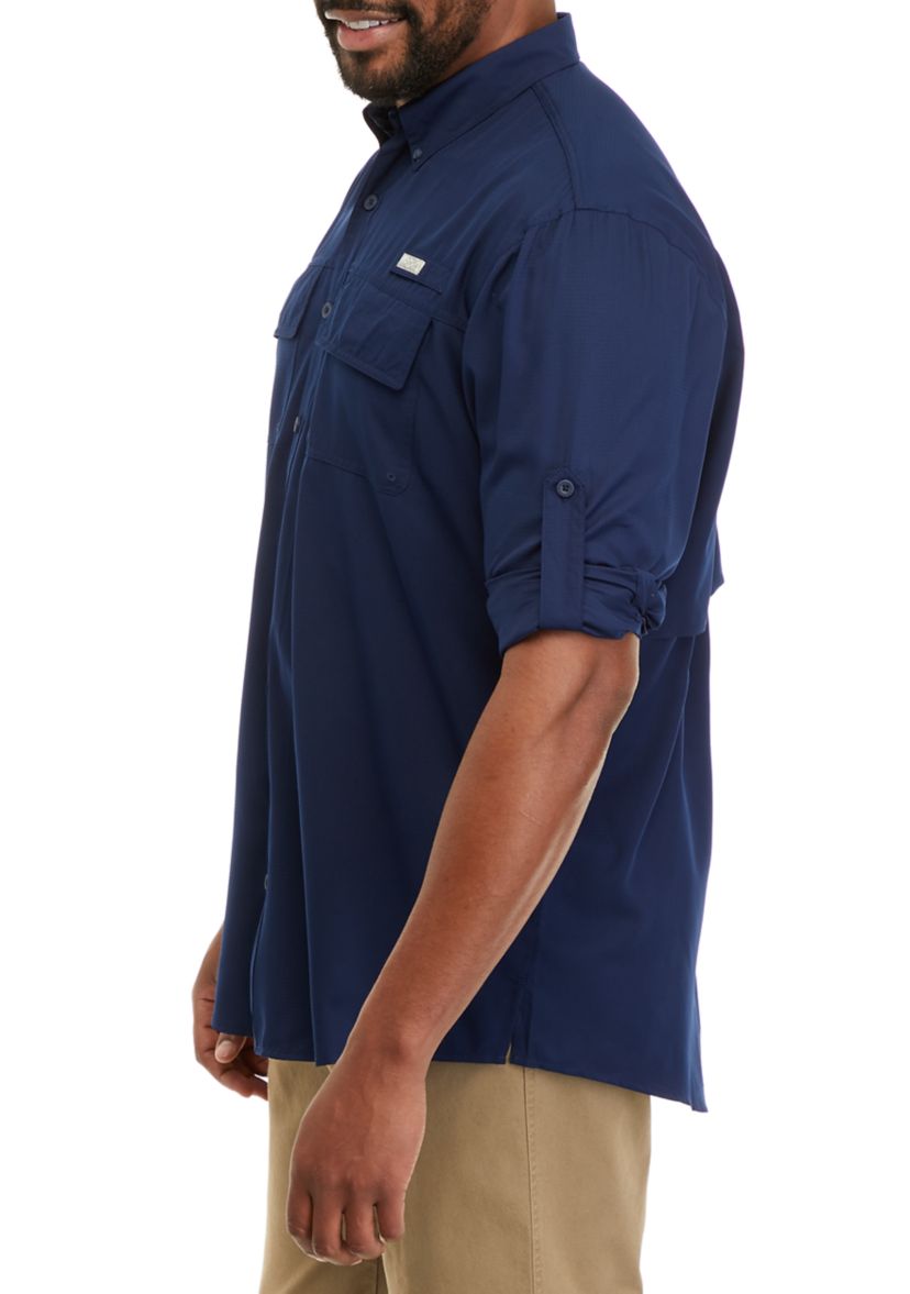 Big & Tall Long Sleeve Fishing Shirt 