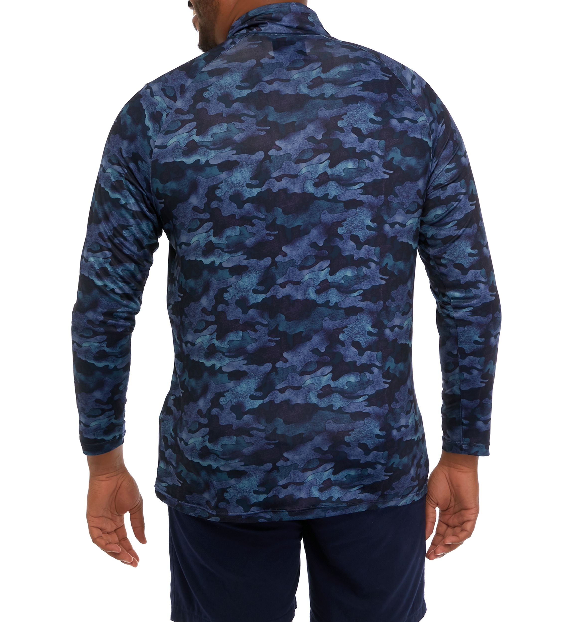 Big & Tall Long Sleeve Performance 1/4 Zip Sweatshirt