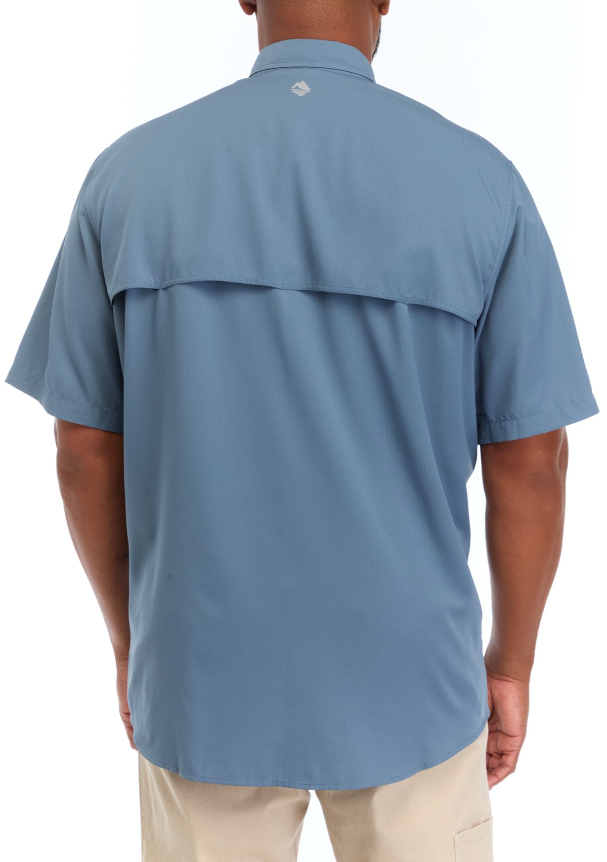 Big & Tall Solid Fishing Shirt