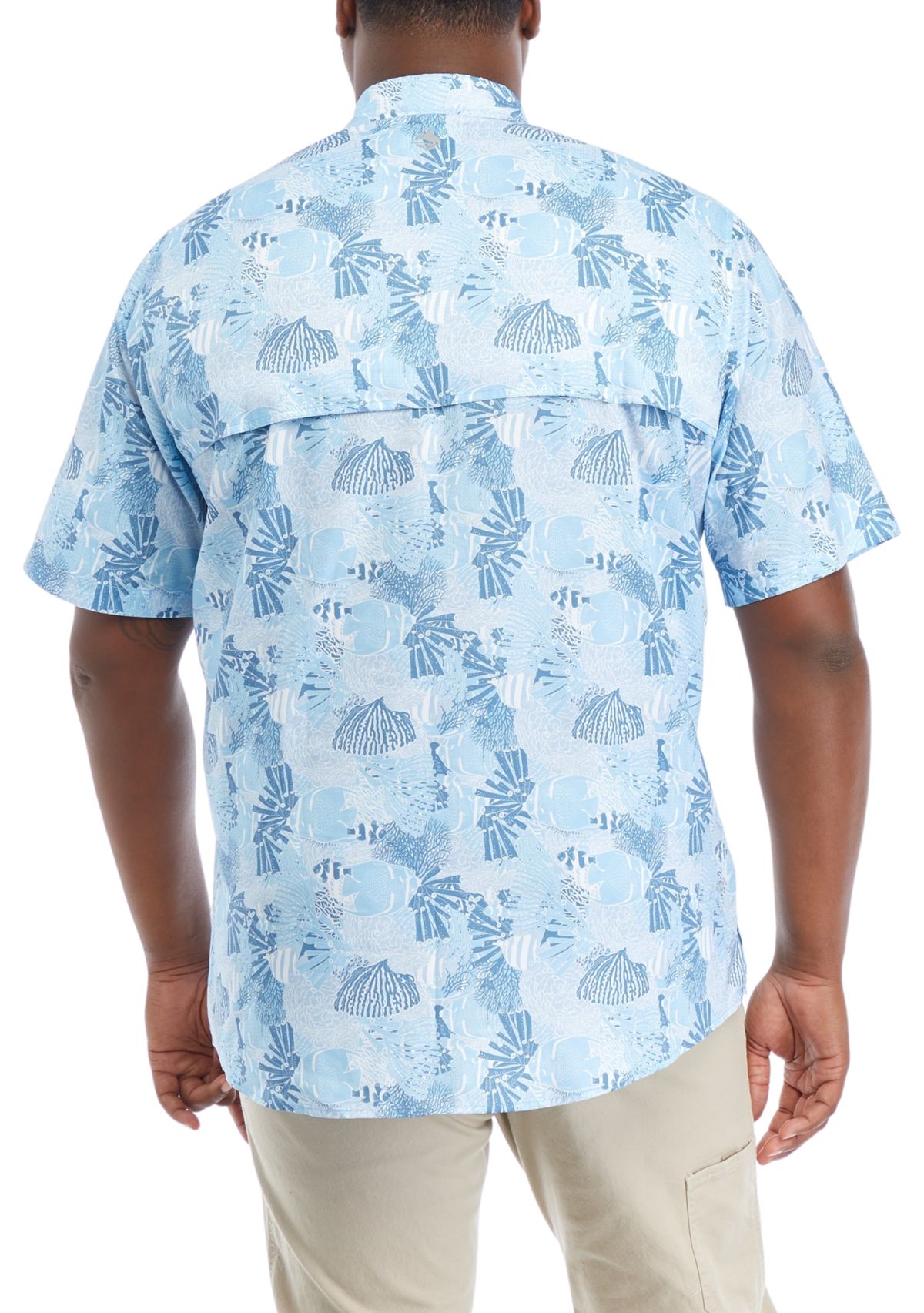 Big & Tall Printed Fishing Shirt 