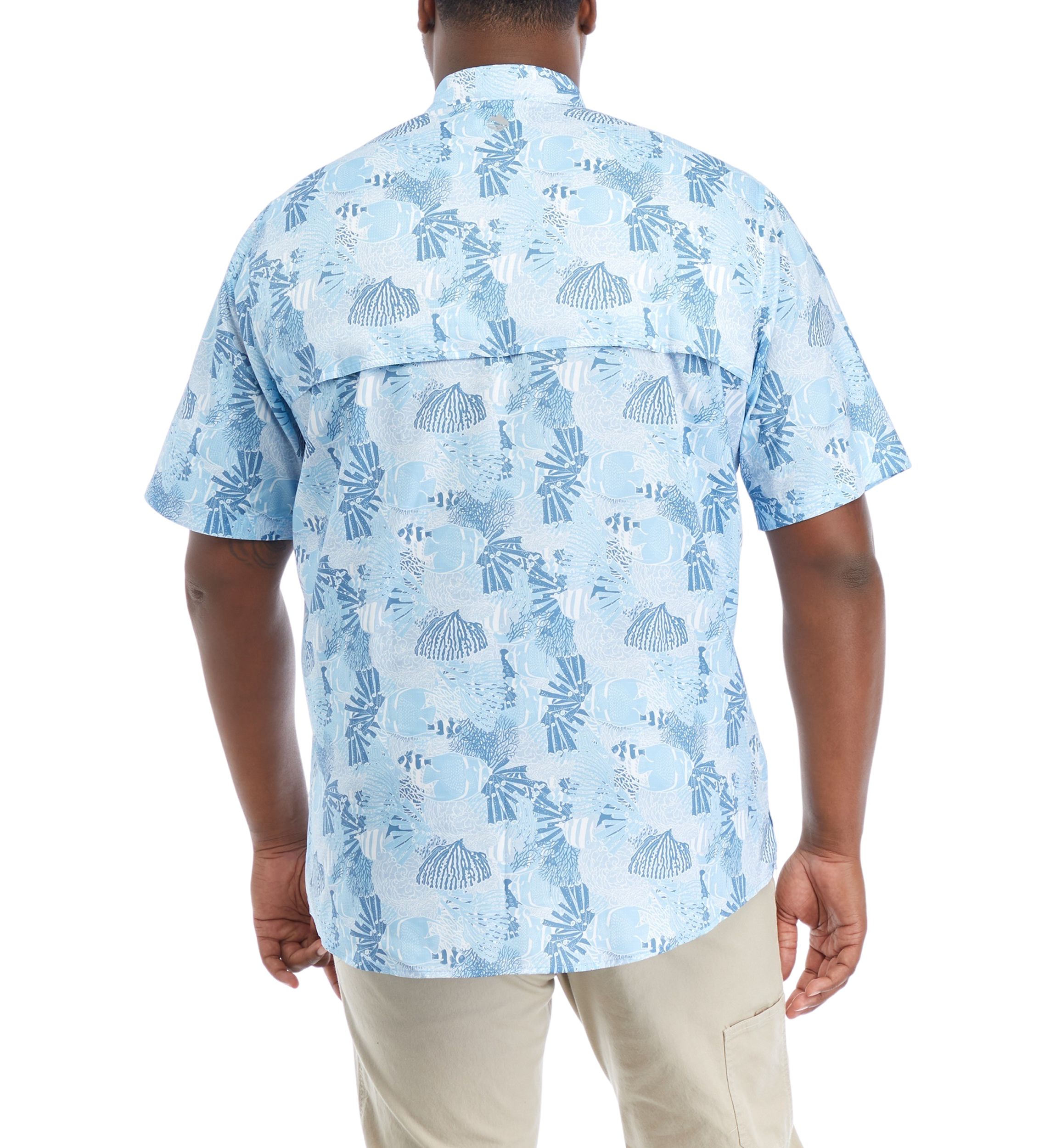 Big & Tall Printed Fishing Shirt 
