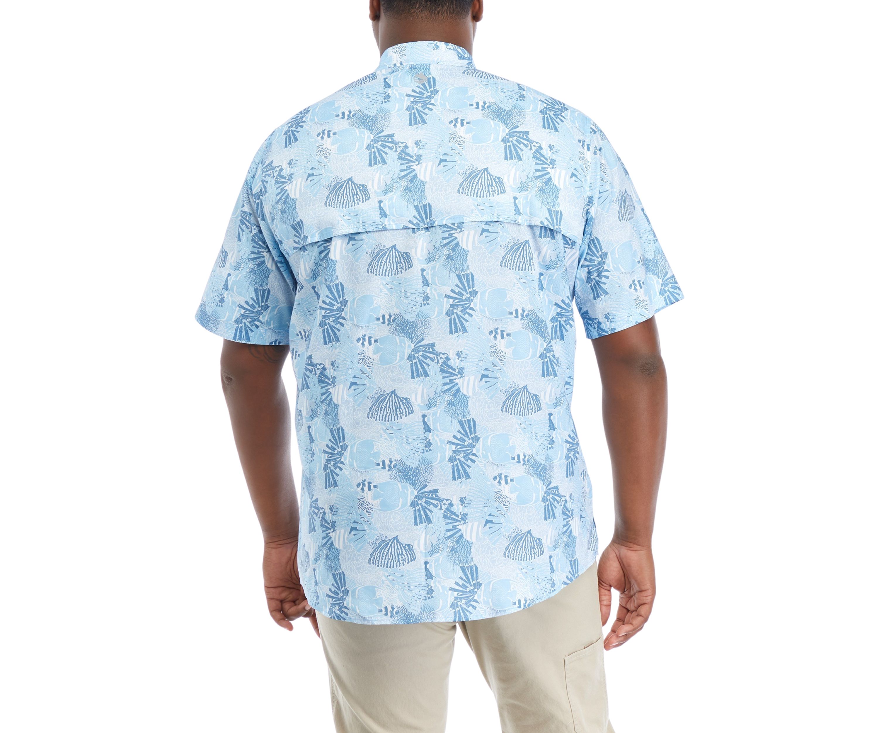 Big & Tall Printed Fishing Shirt 