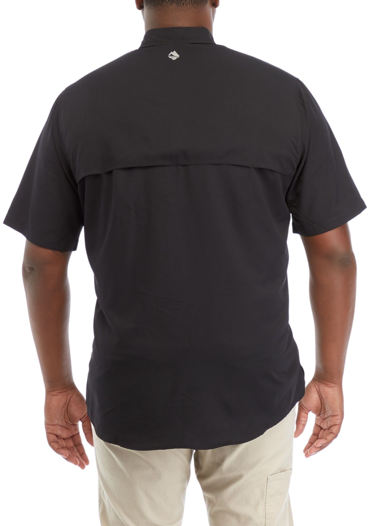 Big & Tall Solid Fishing Shirt 