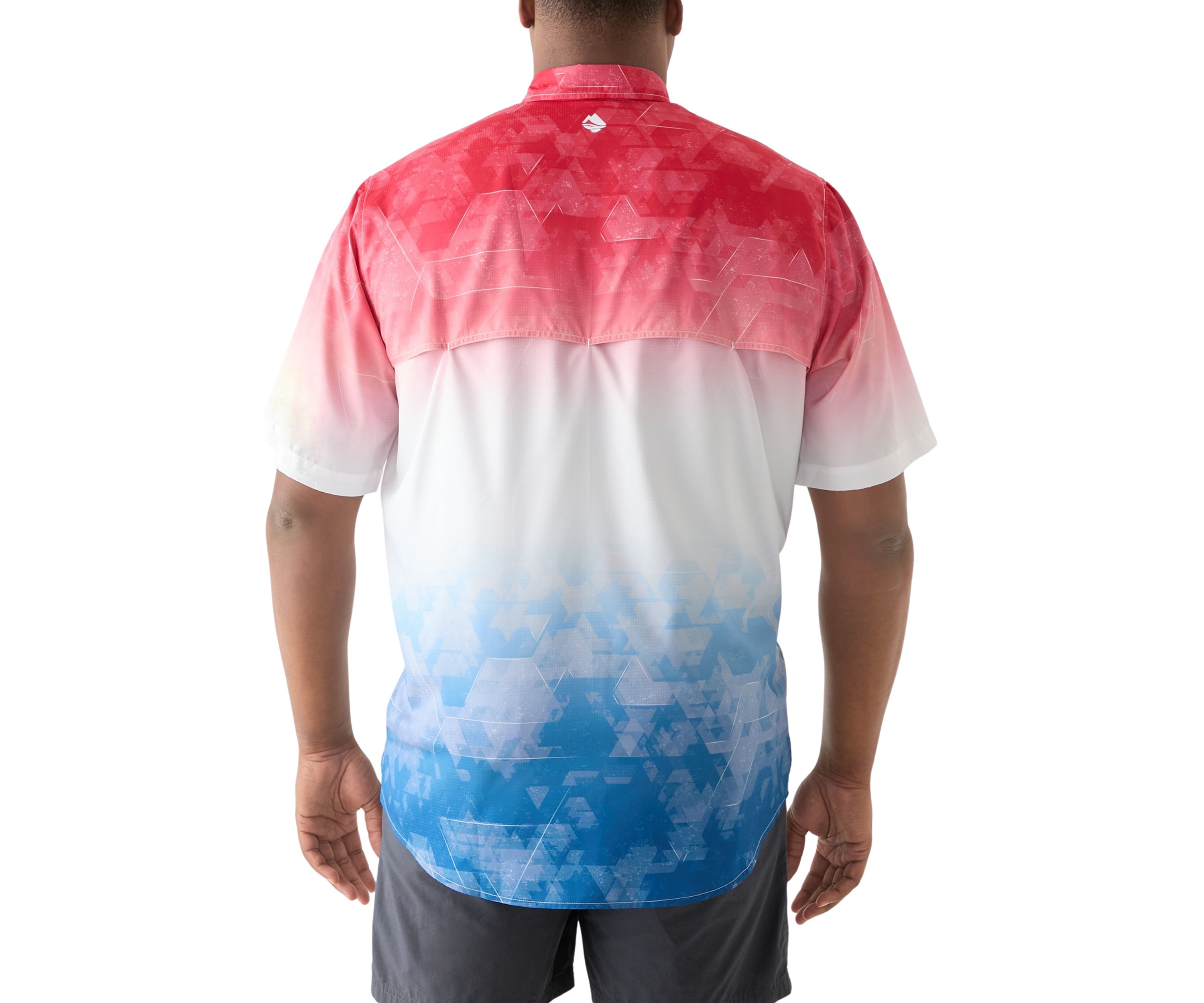 Big & Tall Printed Fishing Shirt