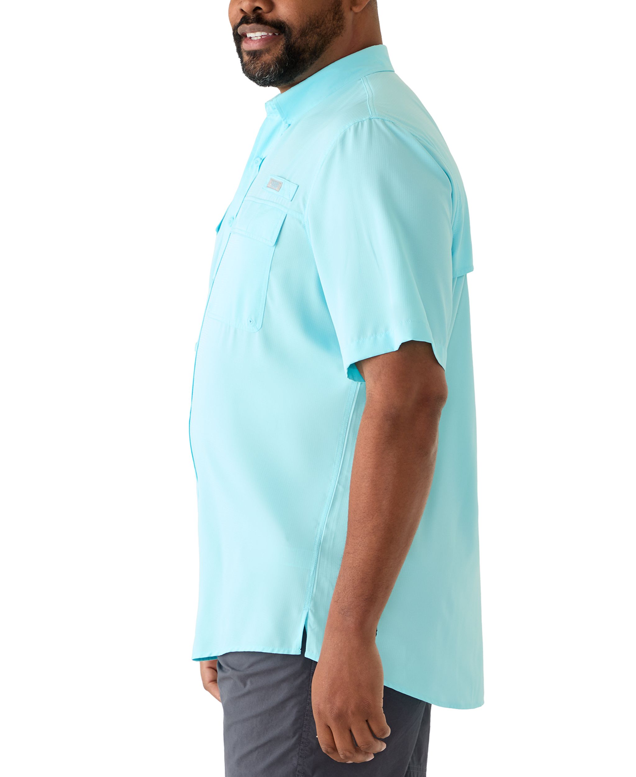 Big & Tall Short Sleeve Fishing Shirt