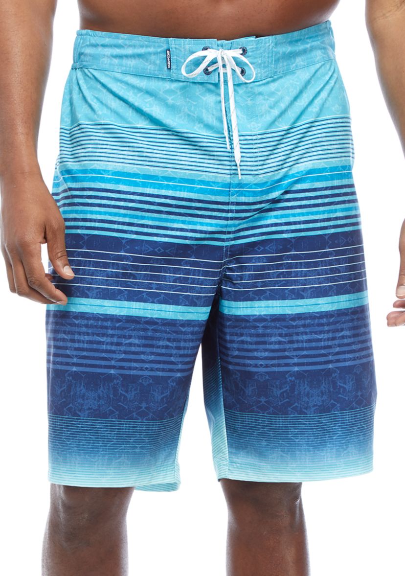 Big & Tall Printed Boardshorts 