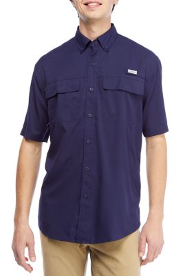 Ocean + Coast® Short Sleeve Fishing Shirt | belk