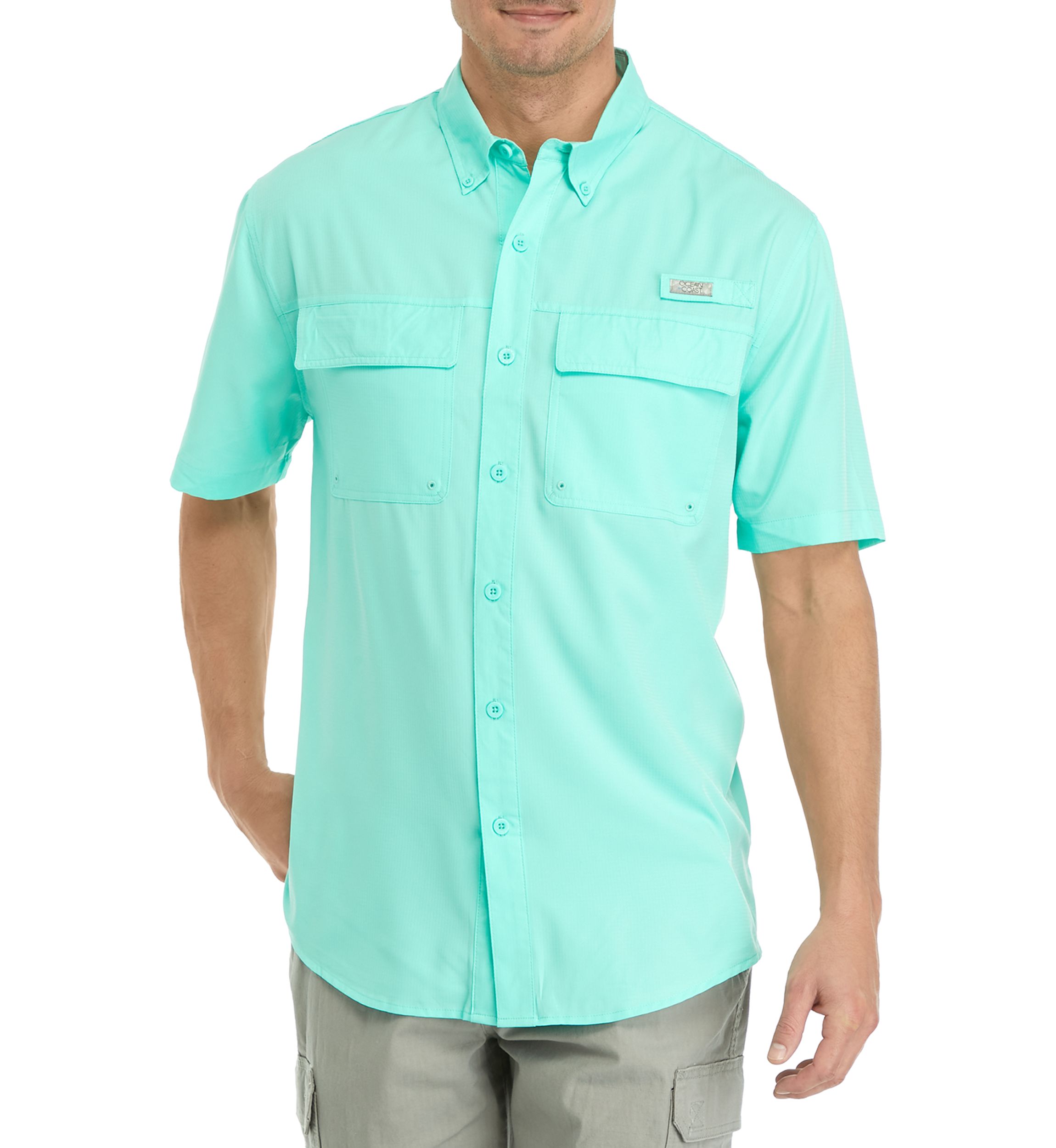 Mens Short Sleeve Fishing Shirt