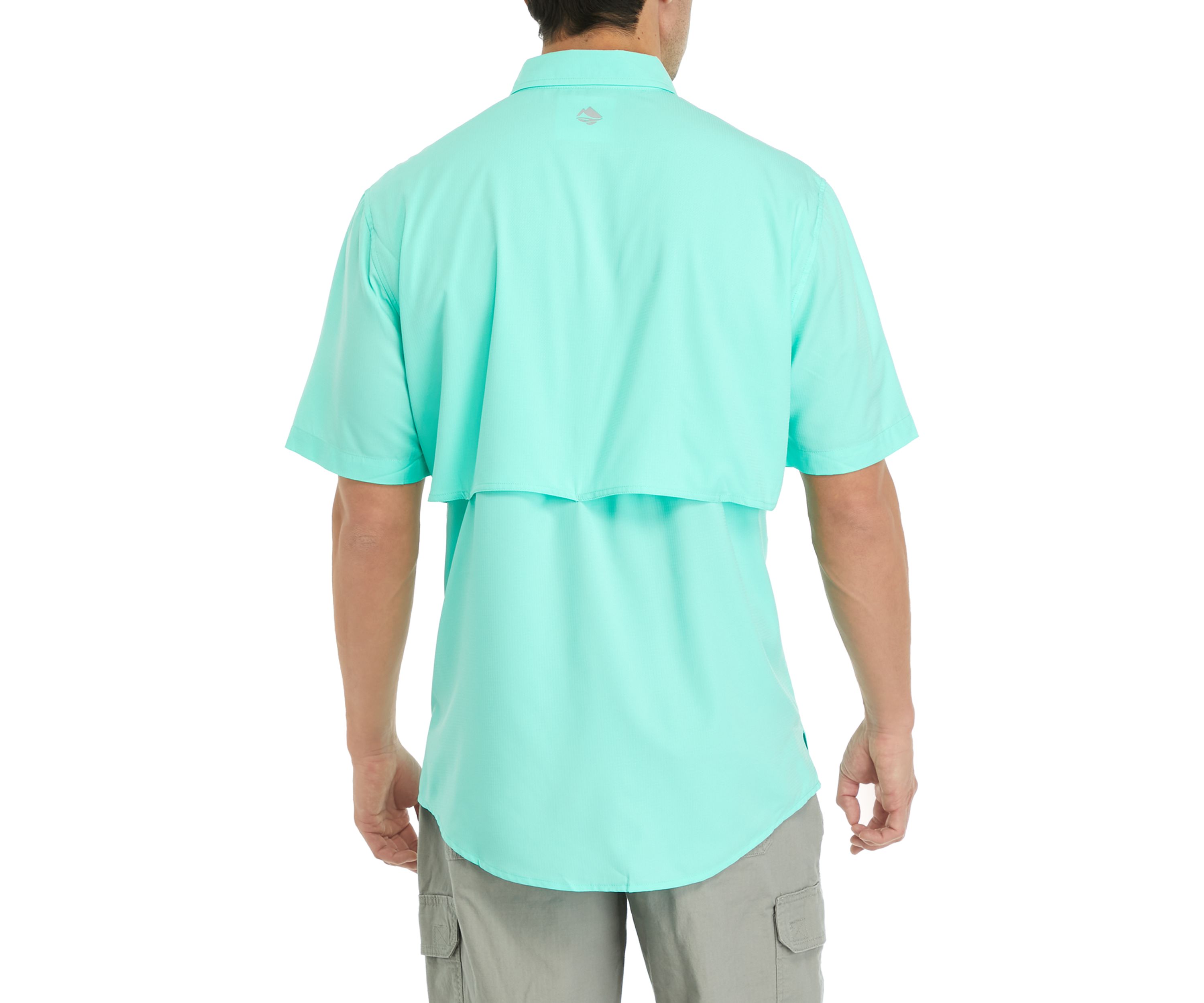 Mens Short Sleeve Fishing Shirt