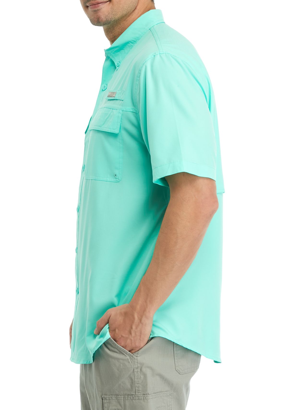Mens Short Sleeve Fishing Shirt