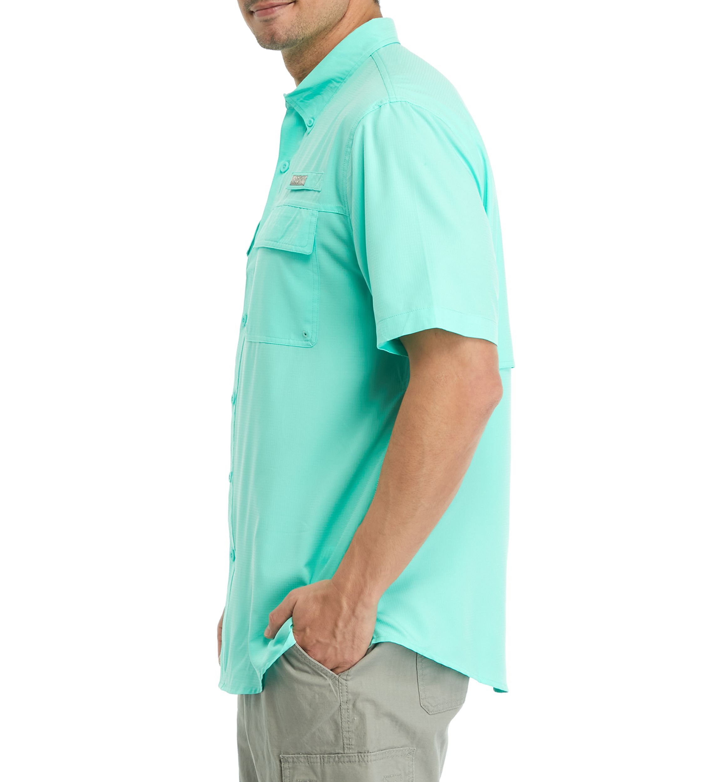 Mens Short Sleeve Fishing Shirt