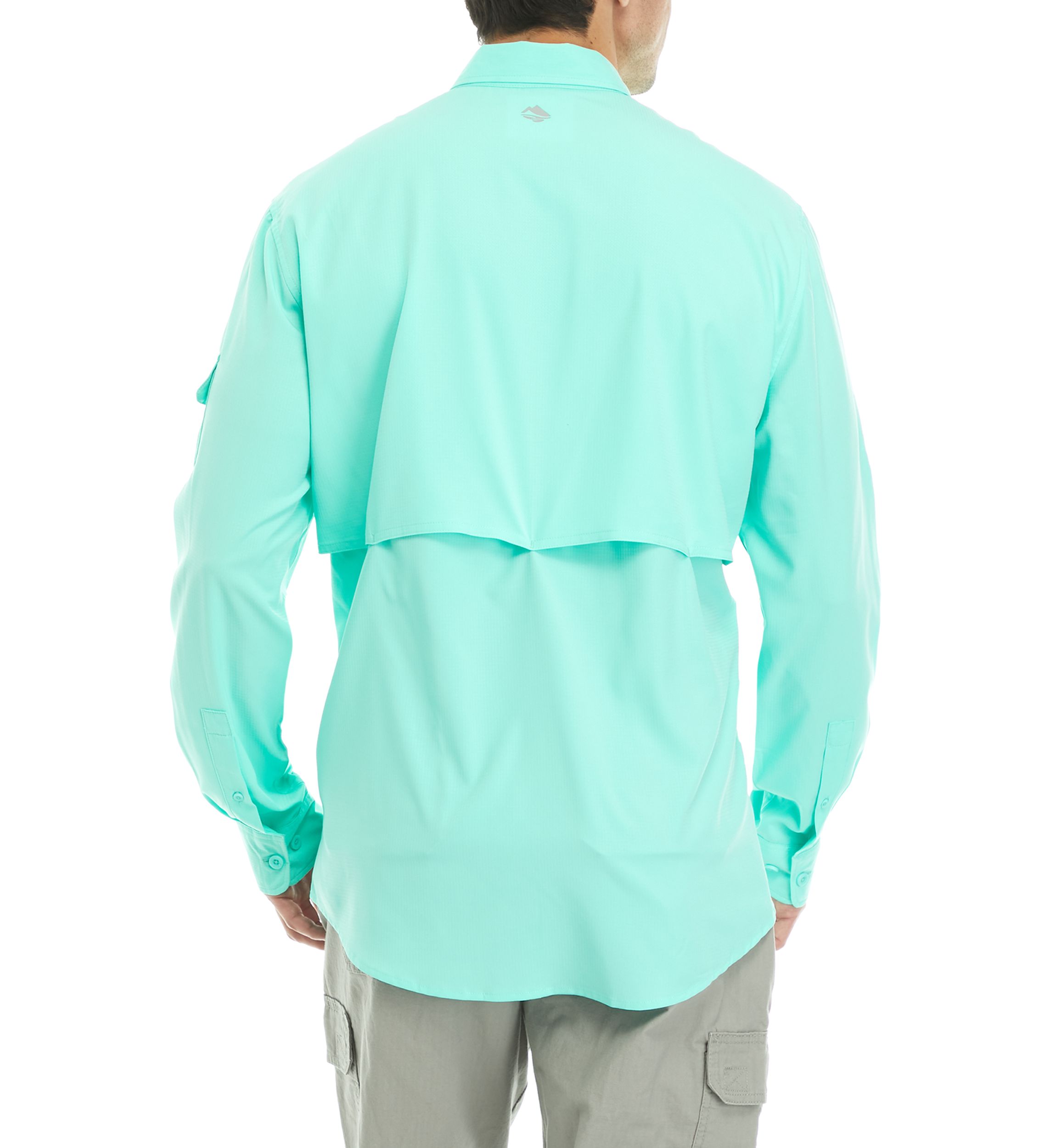 Long Sleeve Solid Fishing Shirt 