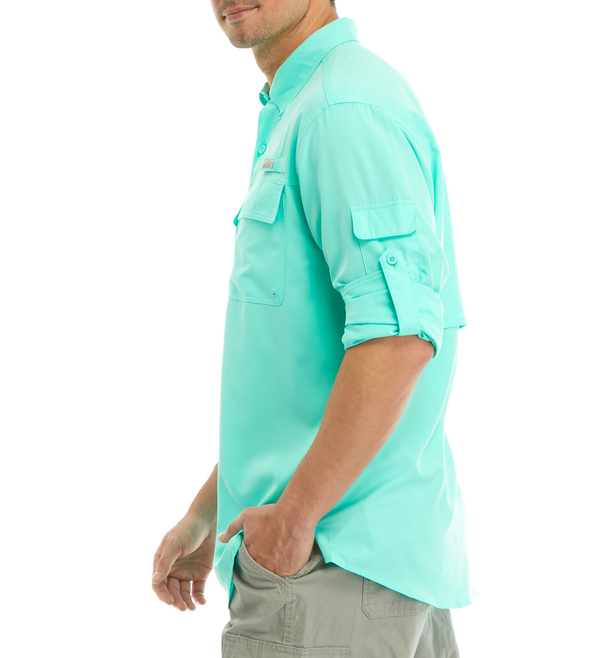 Long Sleeve Solid Fishing Shirt 