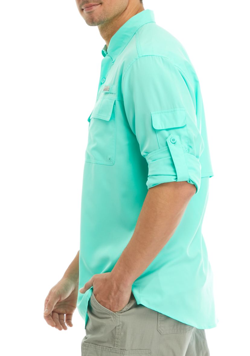 Long Sleeve Solid Fishing Shirt 