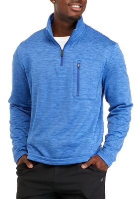 Ocean + Coast® 1/4 Zip Grid Fleece Sweatshirt | belk