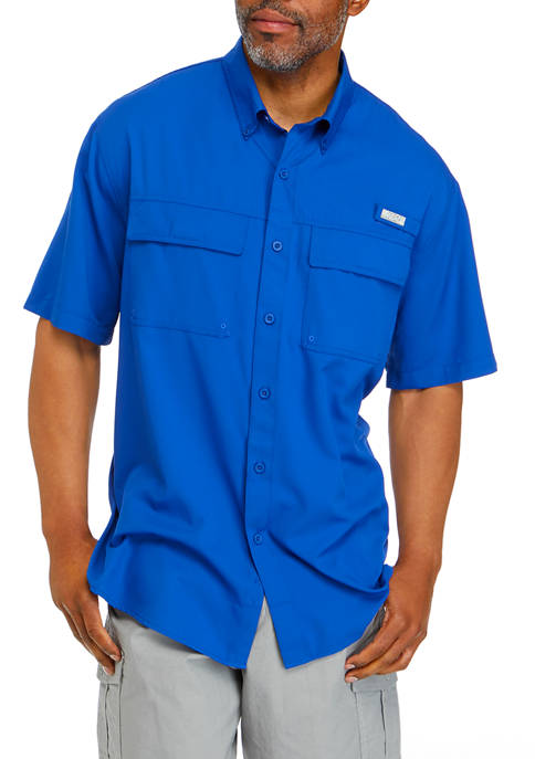 Ocean + Coast® Short Sleeve Solid Fishing Shirt