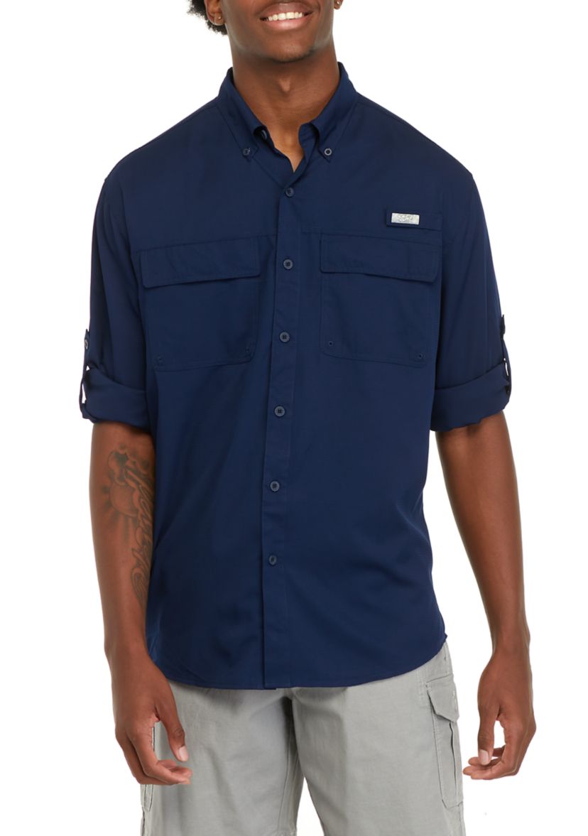 Mens Long Sleeve Fishing Shirt 