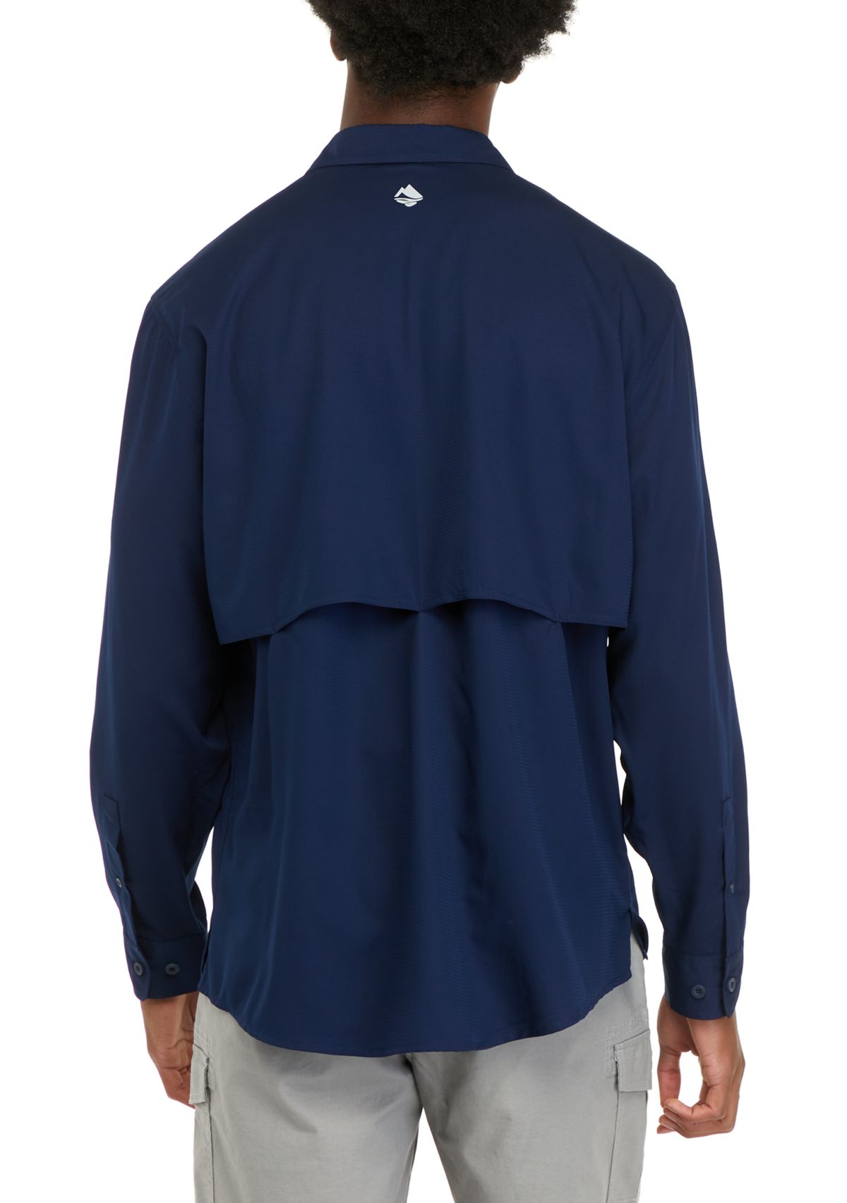 Mens Long Sleeve Fishing Shirt 