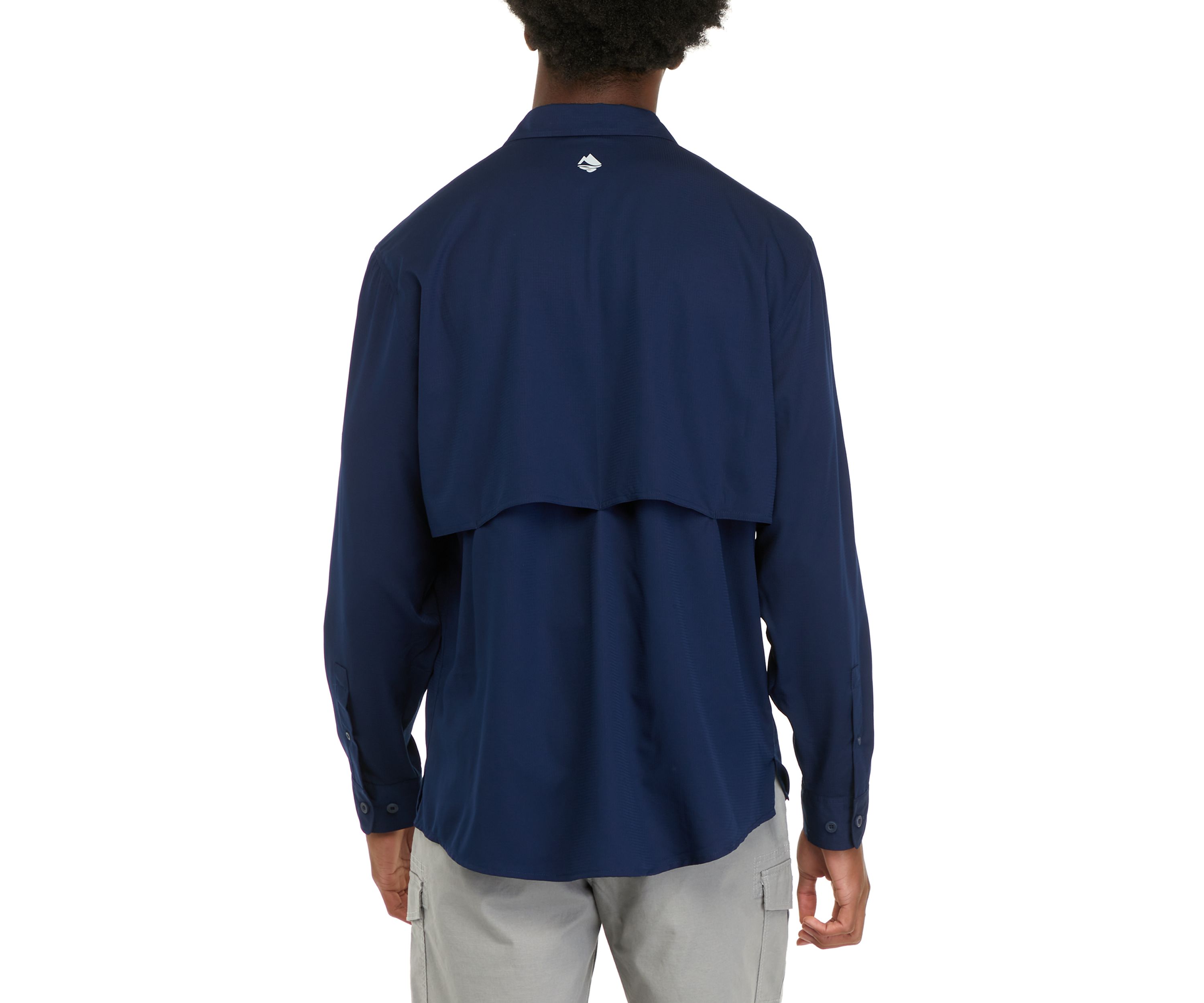 Mens Long Sleeve Fishing Shirt 
