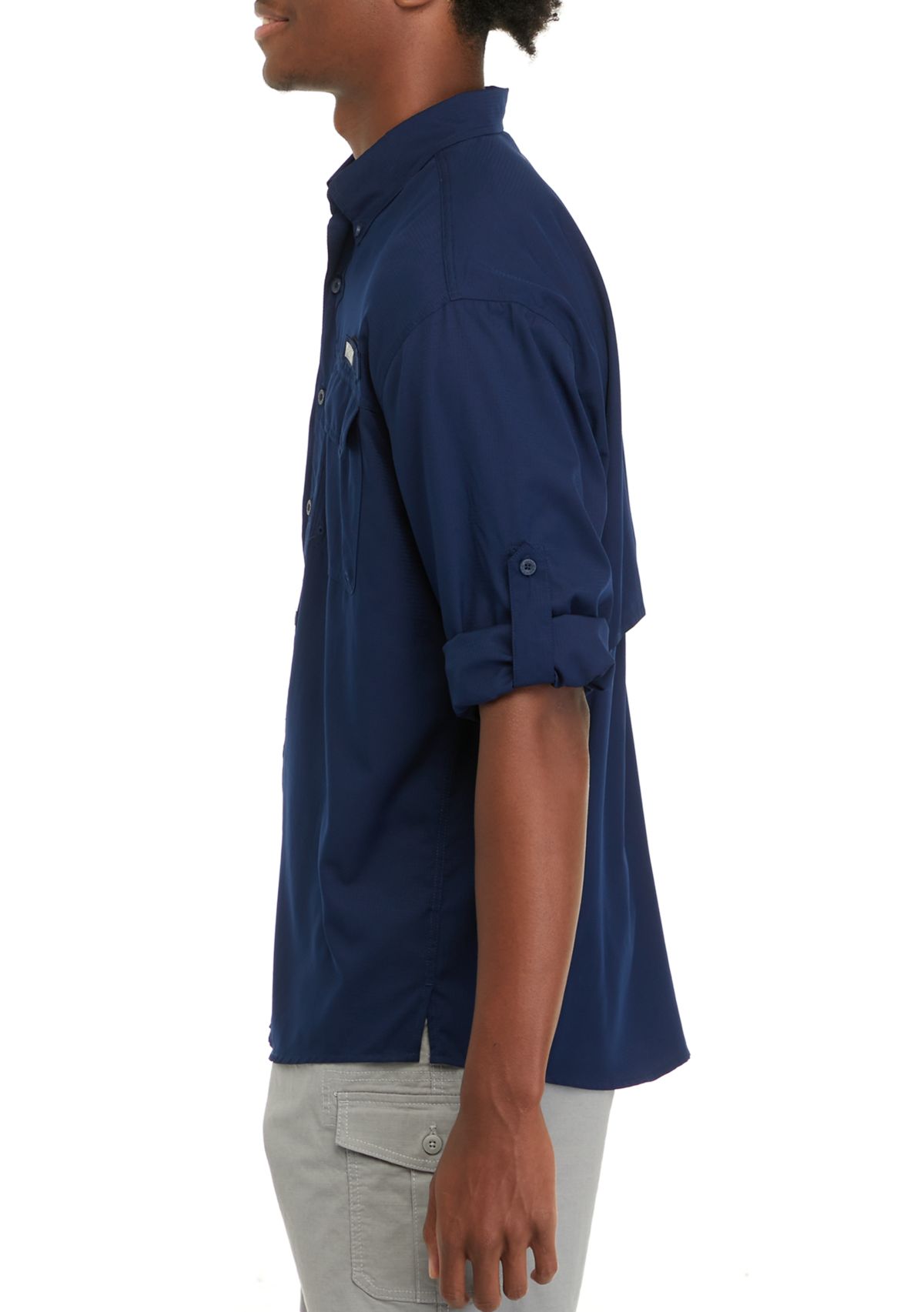 Mens Long Sleeve Fishing Shirt 