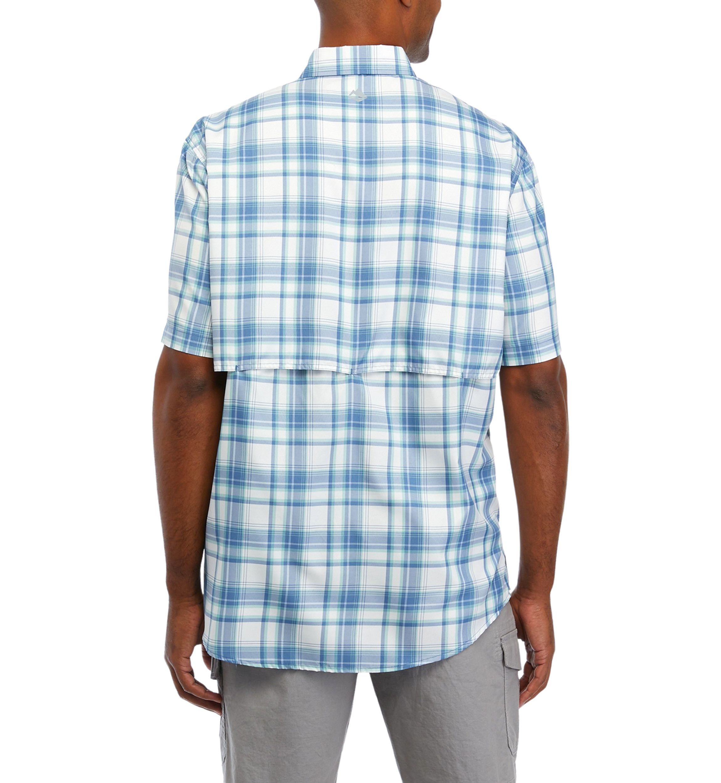 Short Sleeve Yarn Dye Fishing Shirt